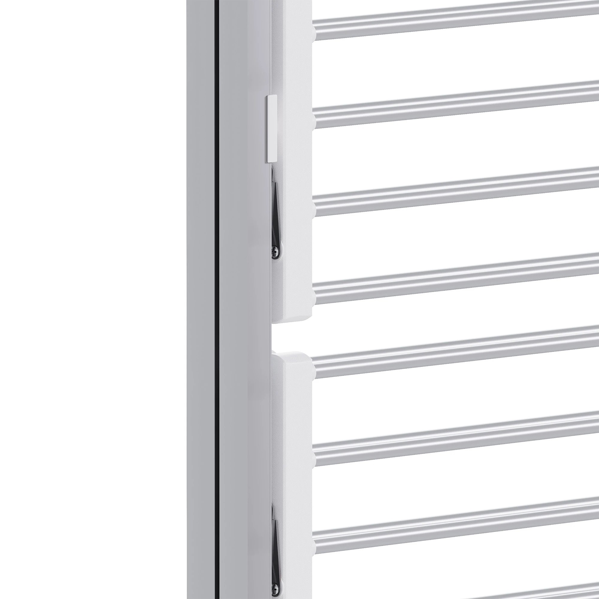 6 Advwin 3 Tier Freestanding Electric Clothes Dryer Heated Rack Towel Rail - Silver, 6 of 7