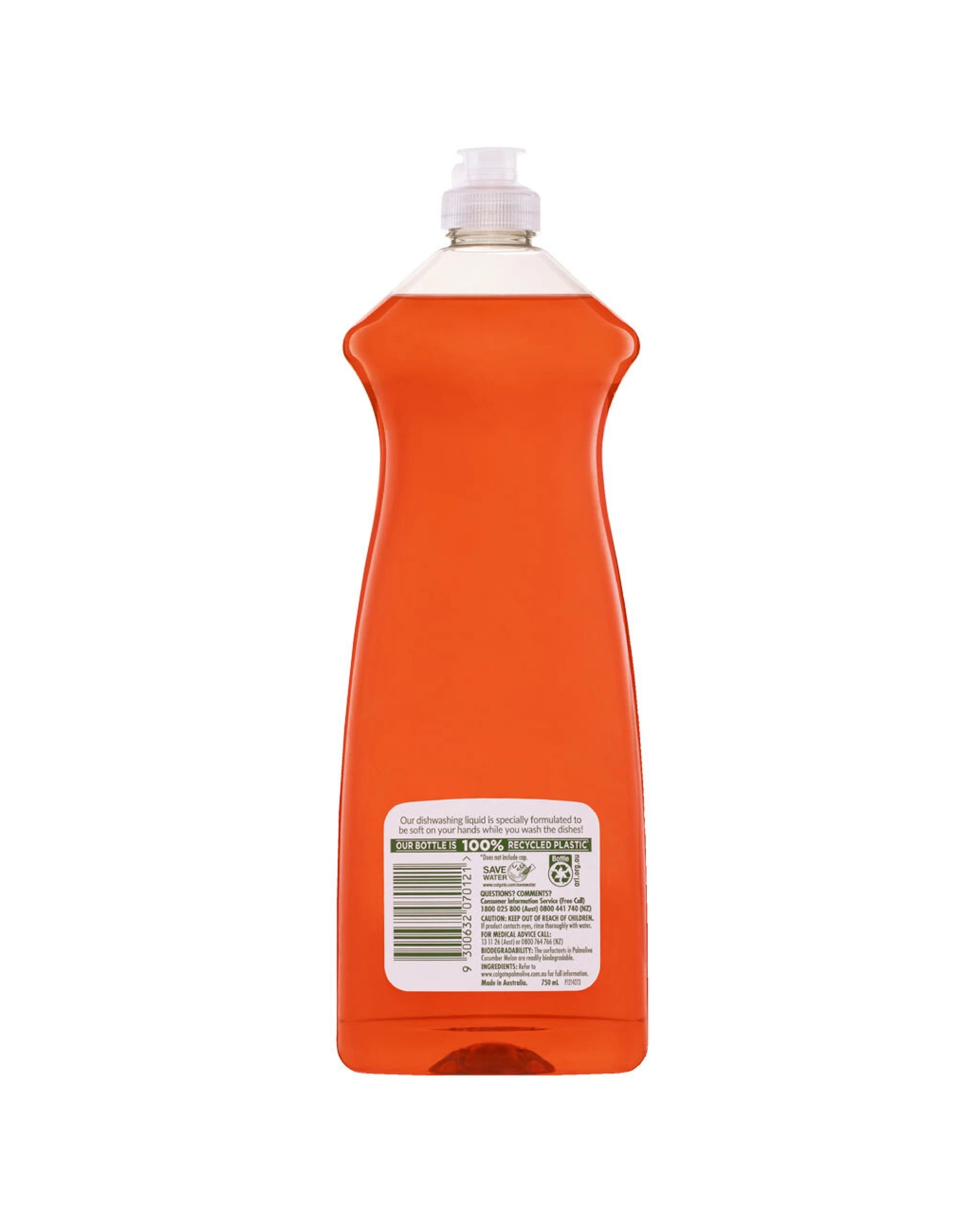 3 Palmolive 6PK Dishwashing Liquid 750ml Antibacterial Cucumber Melon - Multi, 3 of 3