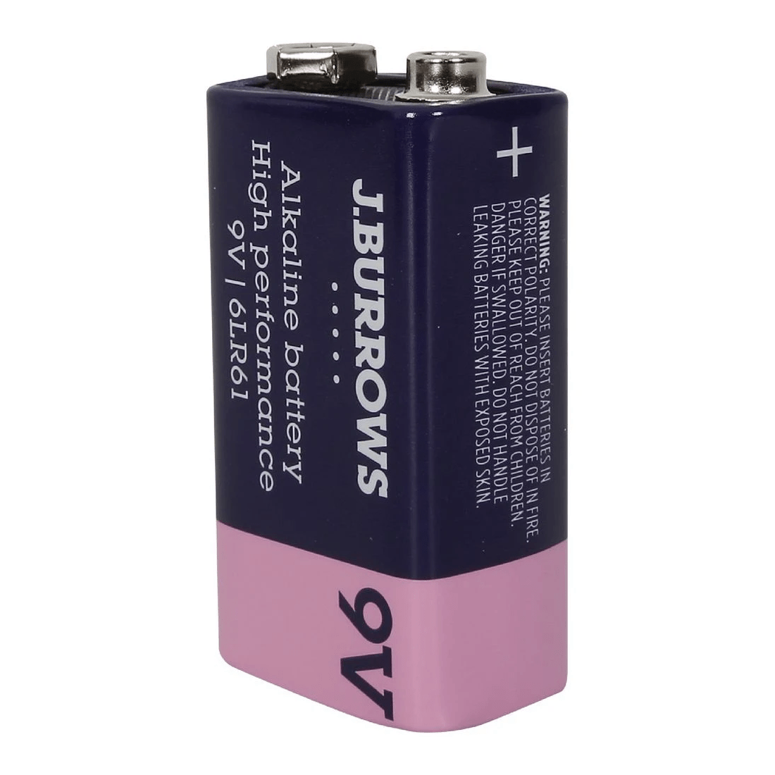 7 J.Burrows 9V Batteries 3 Pack, 7 of 7