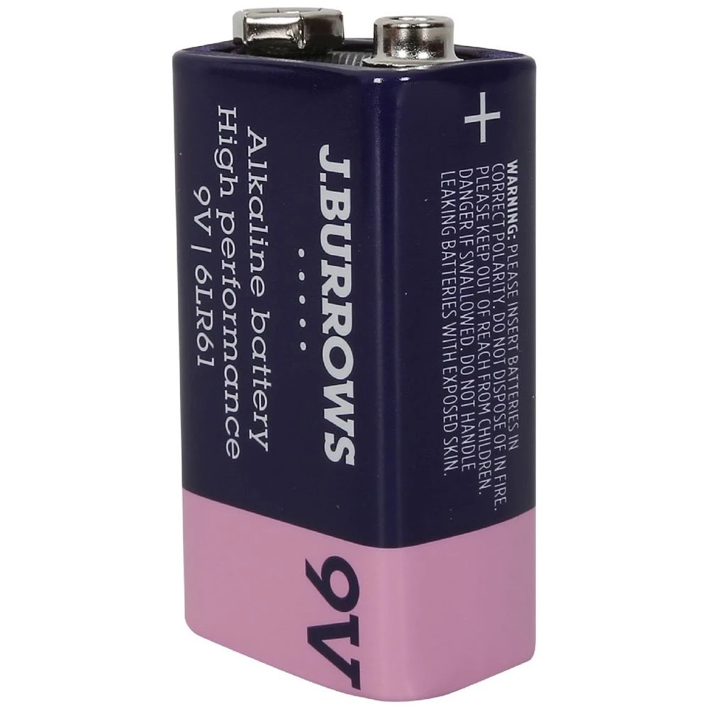 7 J.Burrows 9V Batteries 3 Pack, 7 of 7