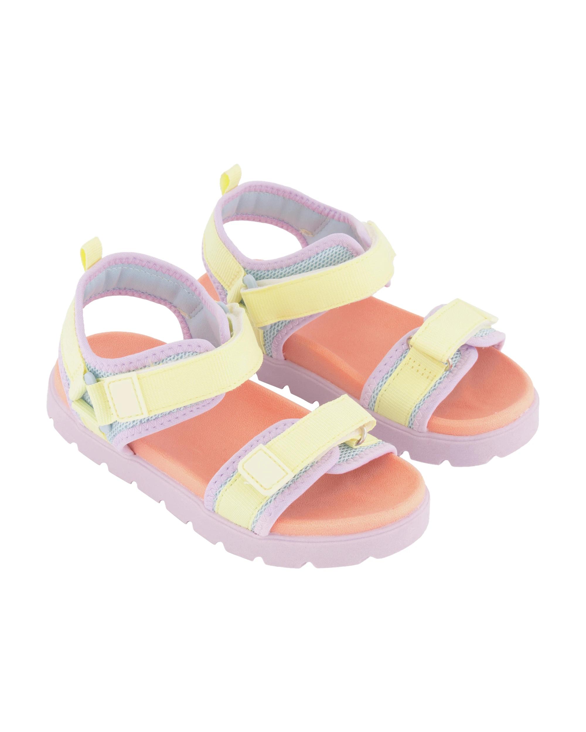 2 Junior Trekker Sandals Pastels, 2 of 4