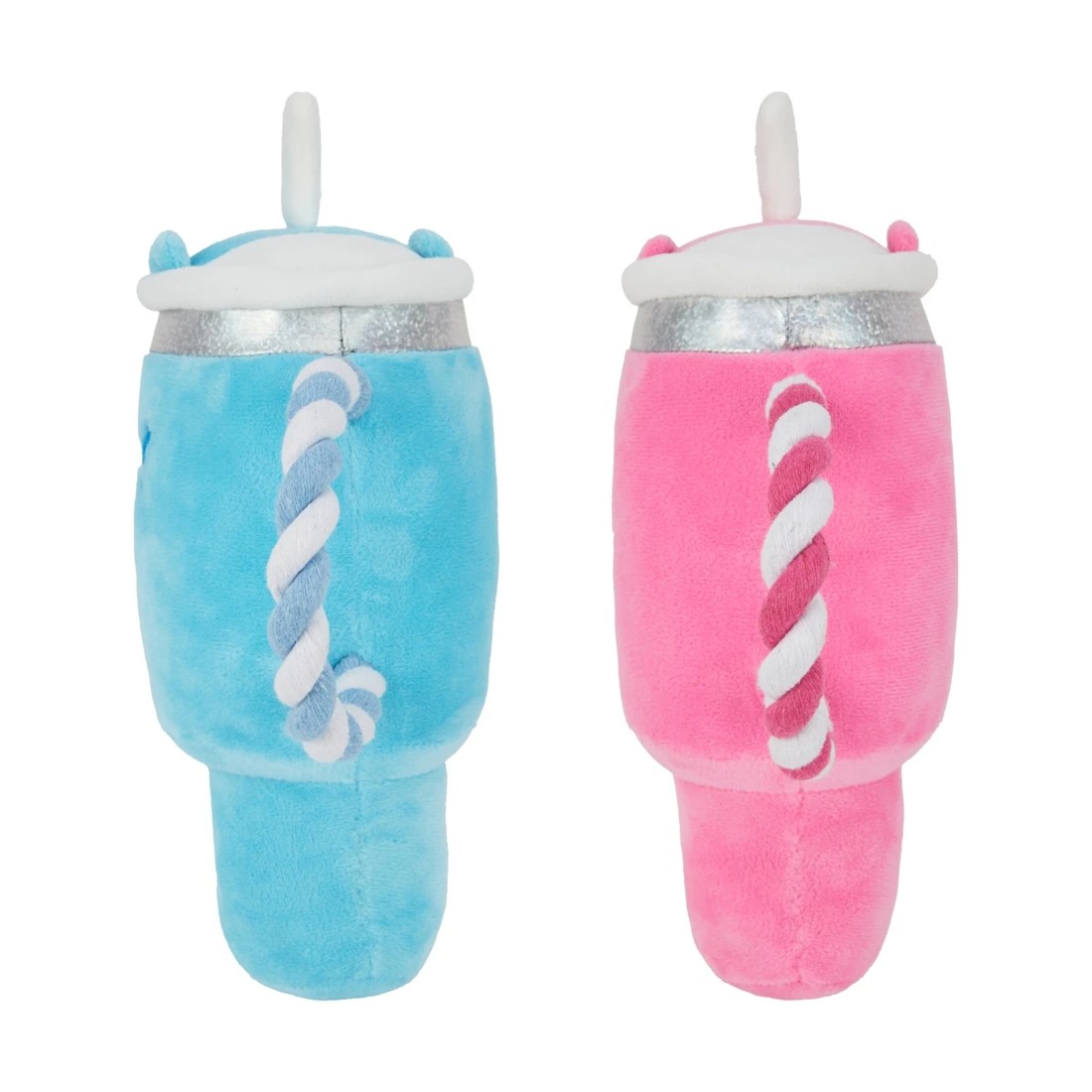 3 Pet Toy Plush Bottle - Assorted, 3 of 7