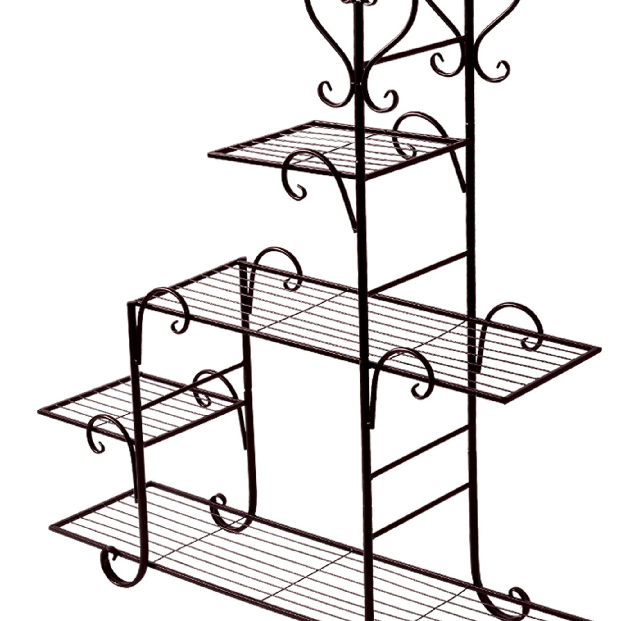 4 Levede Plant Stand Metal - Bronze, 4 of 6
