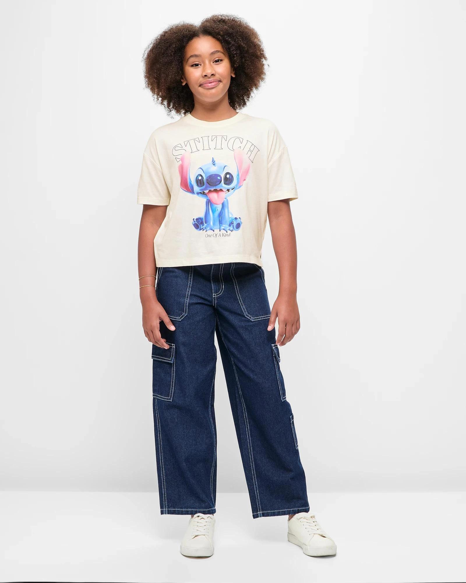 2 Disney Lilo & Stitch T-shirt CREAM, 2 of 5