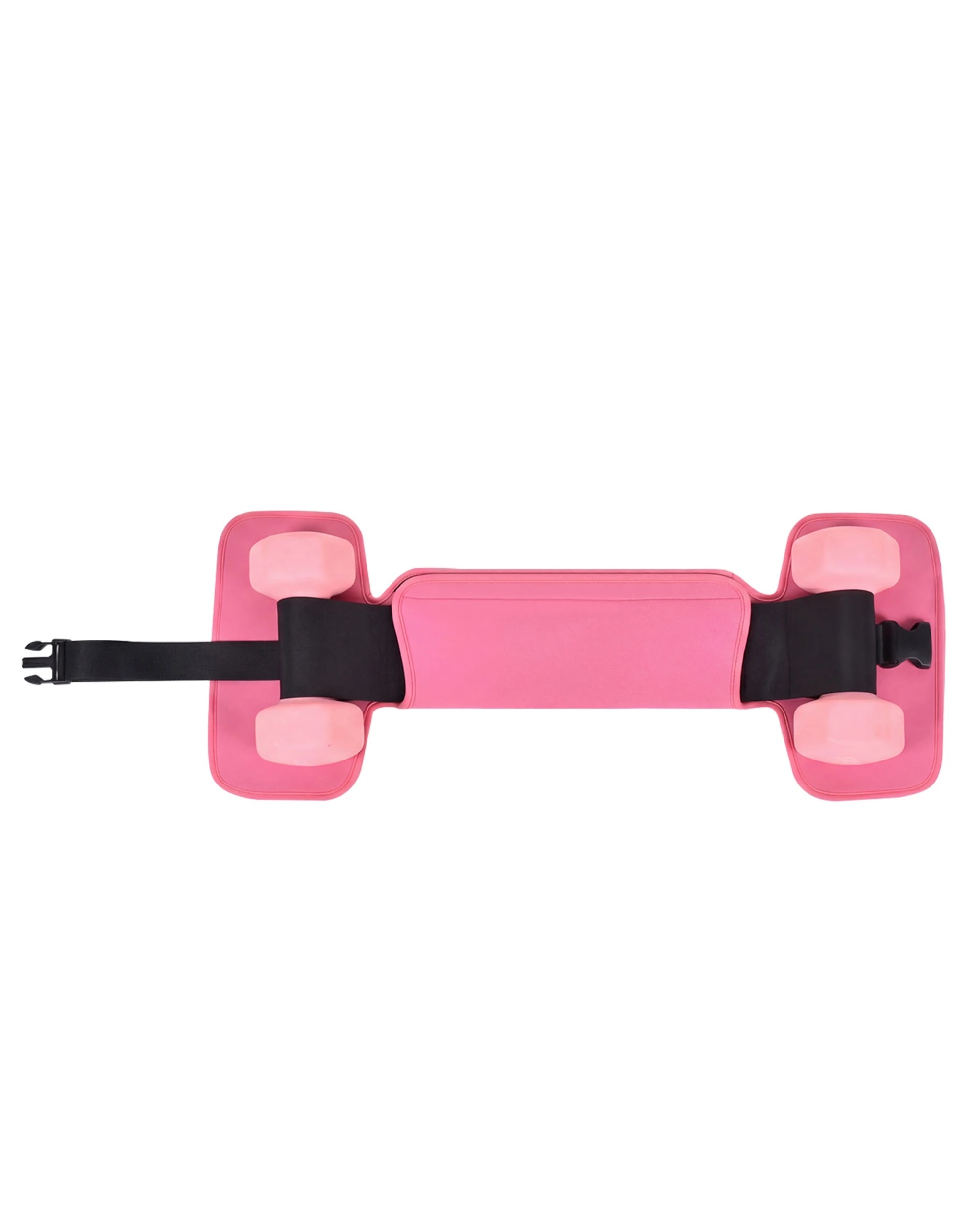 2 Advwin Hip Thrust Belt for Dumbbells & Kettlebells Adjustable Glute Bridge Strap Rose Red - Pink, 2 of 6