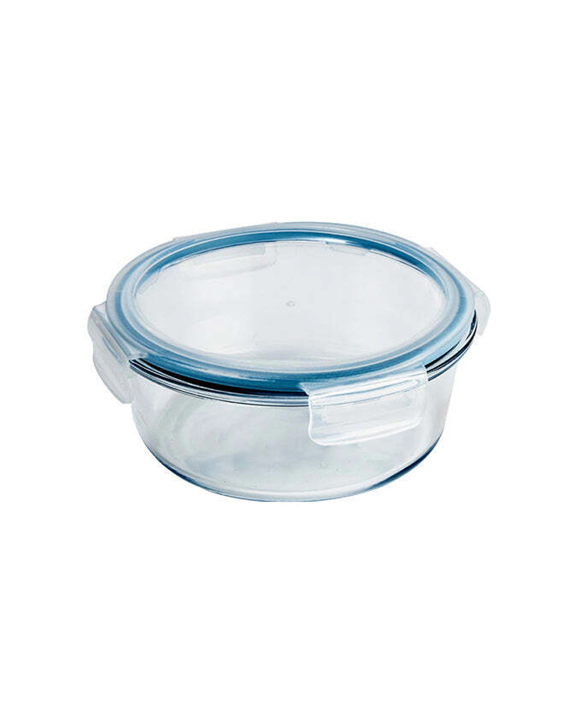 2 Wiltshire 2PK Reusable Round Glass Airtight Leakproof Storage Container 600ml - Clear, 2 of 4