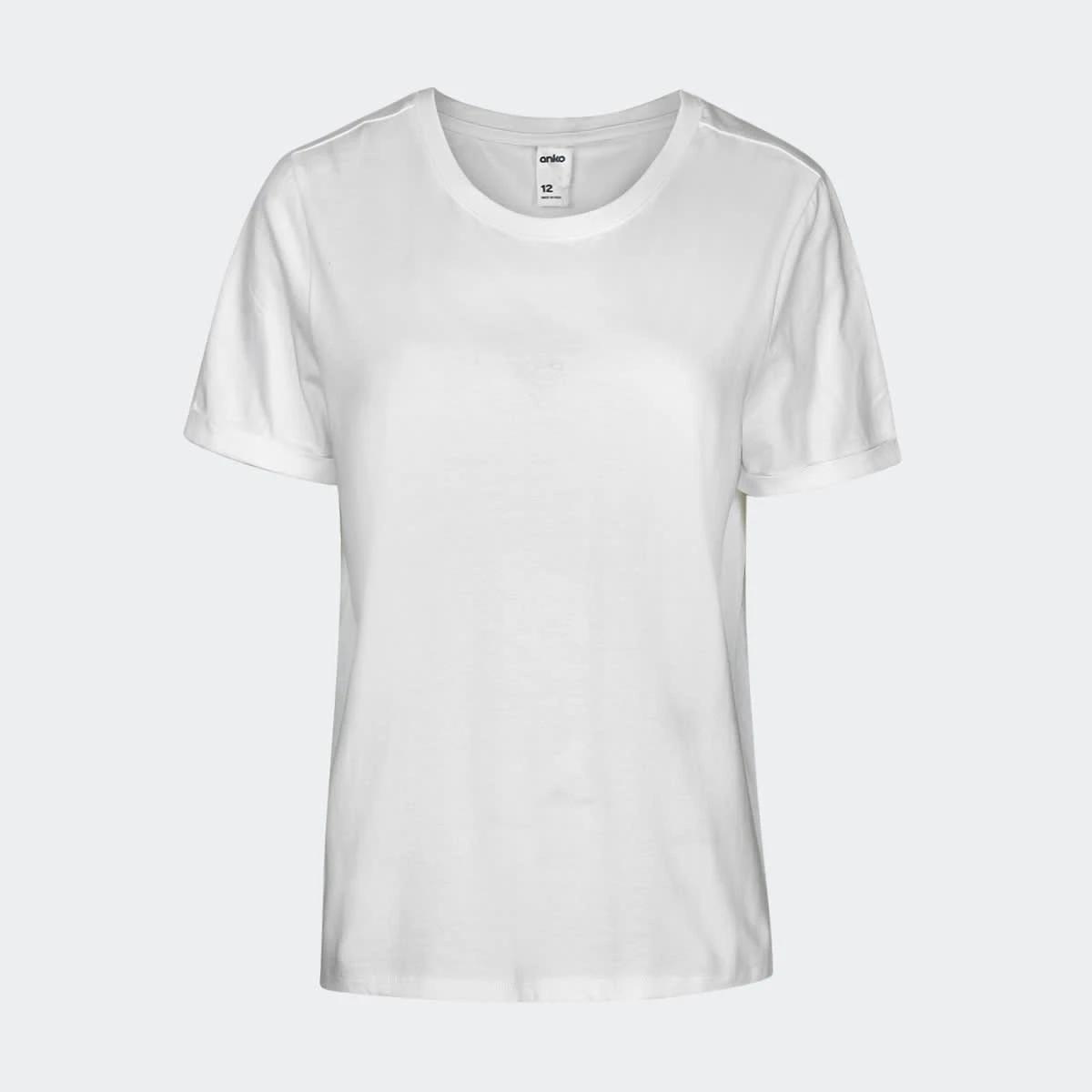 5 Short Sleeve Australian Cotton T-shirt White, 5 of 5