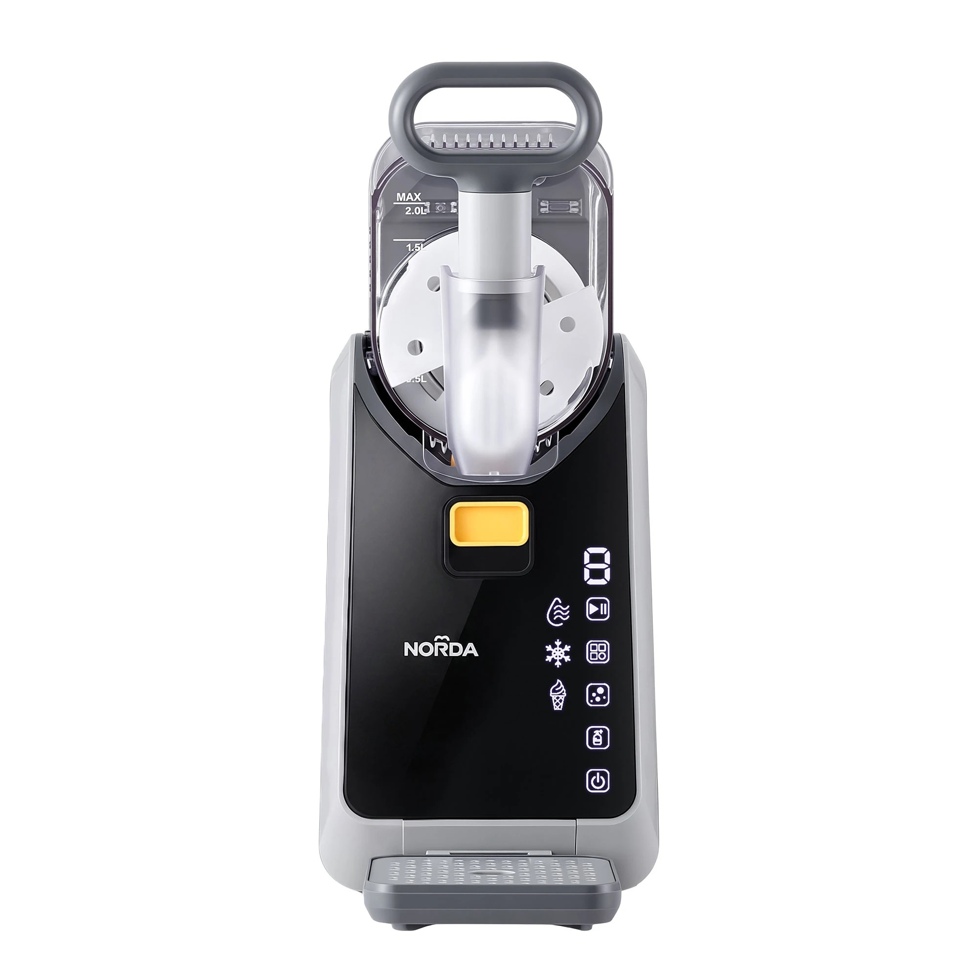4 NORDA Slushie Machine Frozen Drink Maker - Grey, 4 of 9