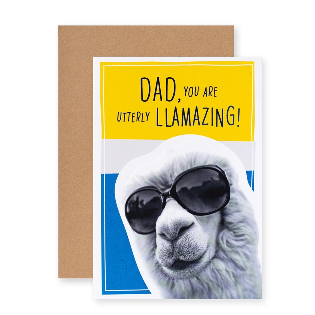 1 Connections from Hallmark Birthday Card - Dad, You Are Utterly Llamazing!, 1 of 3