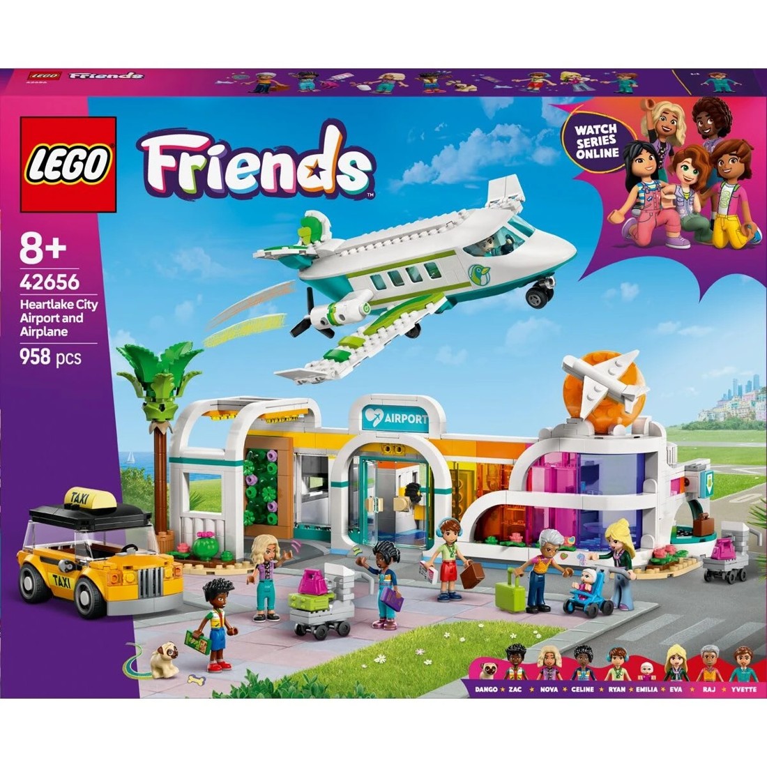 1 LEGO Friends Heartlake City Airport and Airplane 42656, 1 of 10