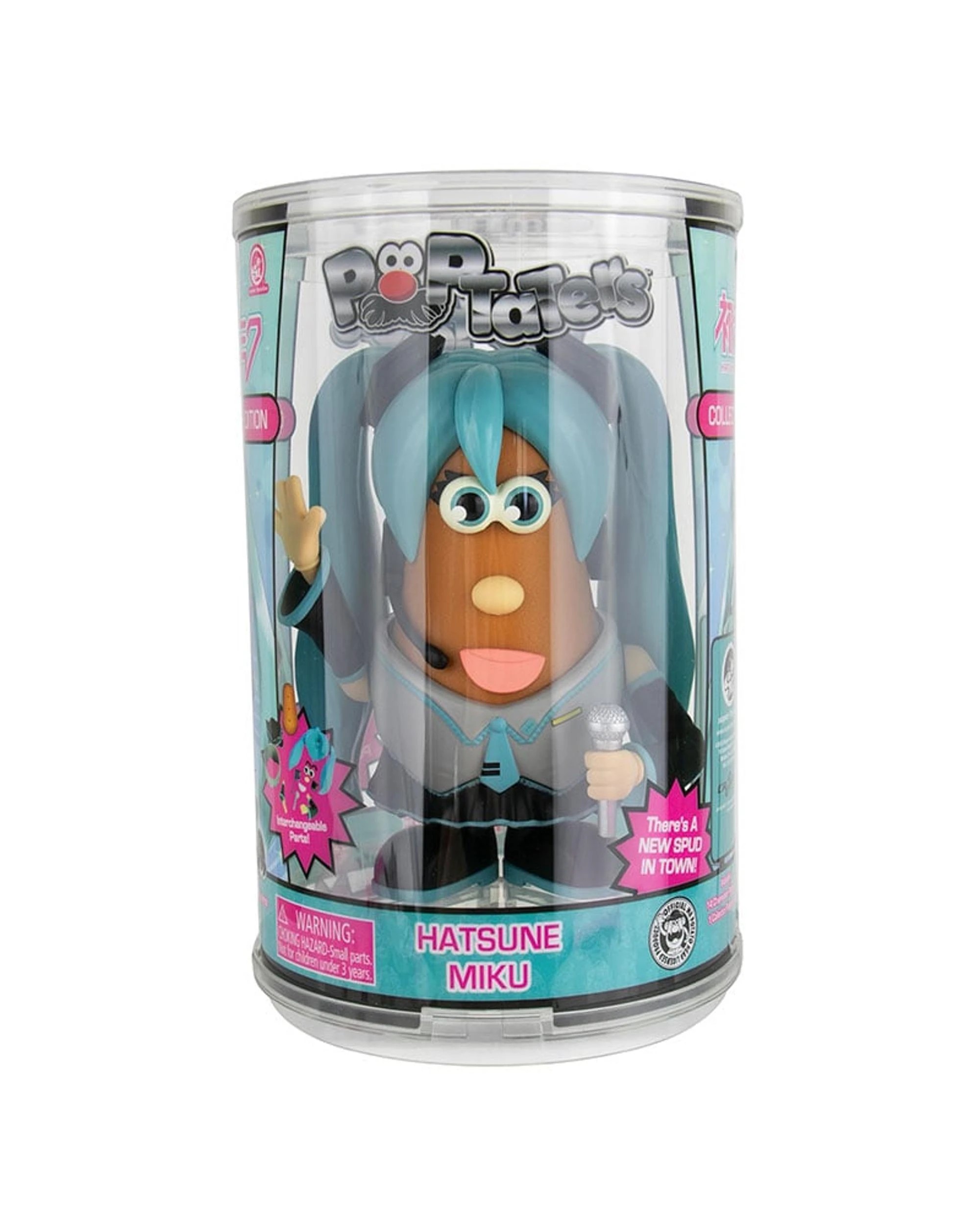 2 Poptaters Hatsune Miku Potato Head Figure, 2 of 3