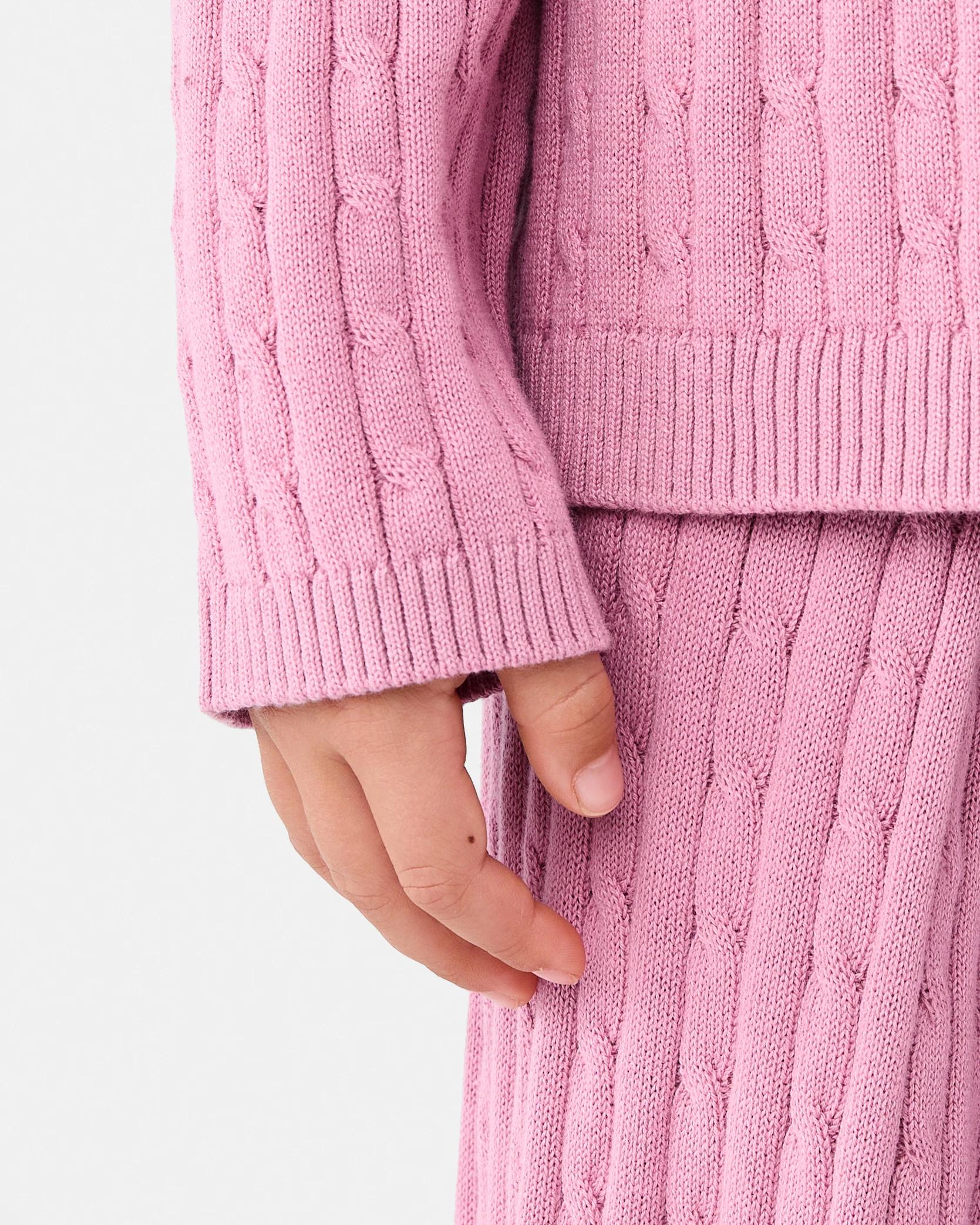 5 Top and Pants Knit Set Dust Rose, 5 of 7