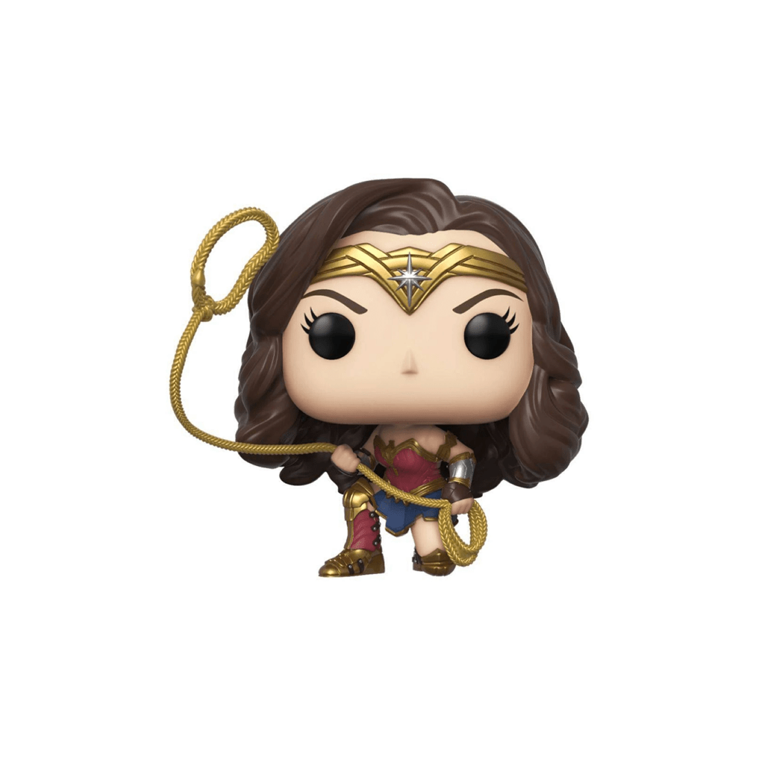 3 Pop Vinyl Figurine Wonder Woman With Lasso 10cm Collectible Action Figure - Multi, 3 of 3