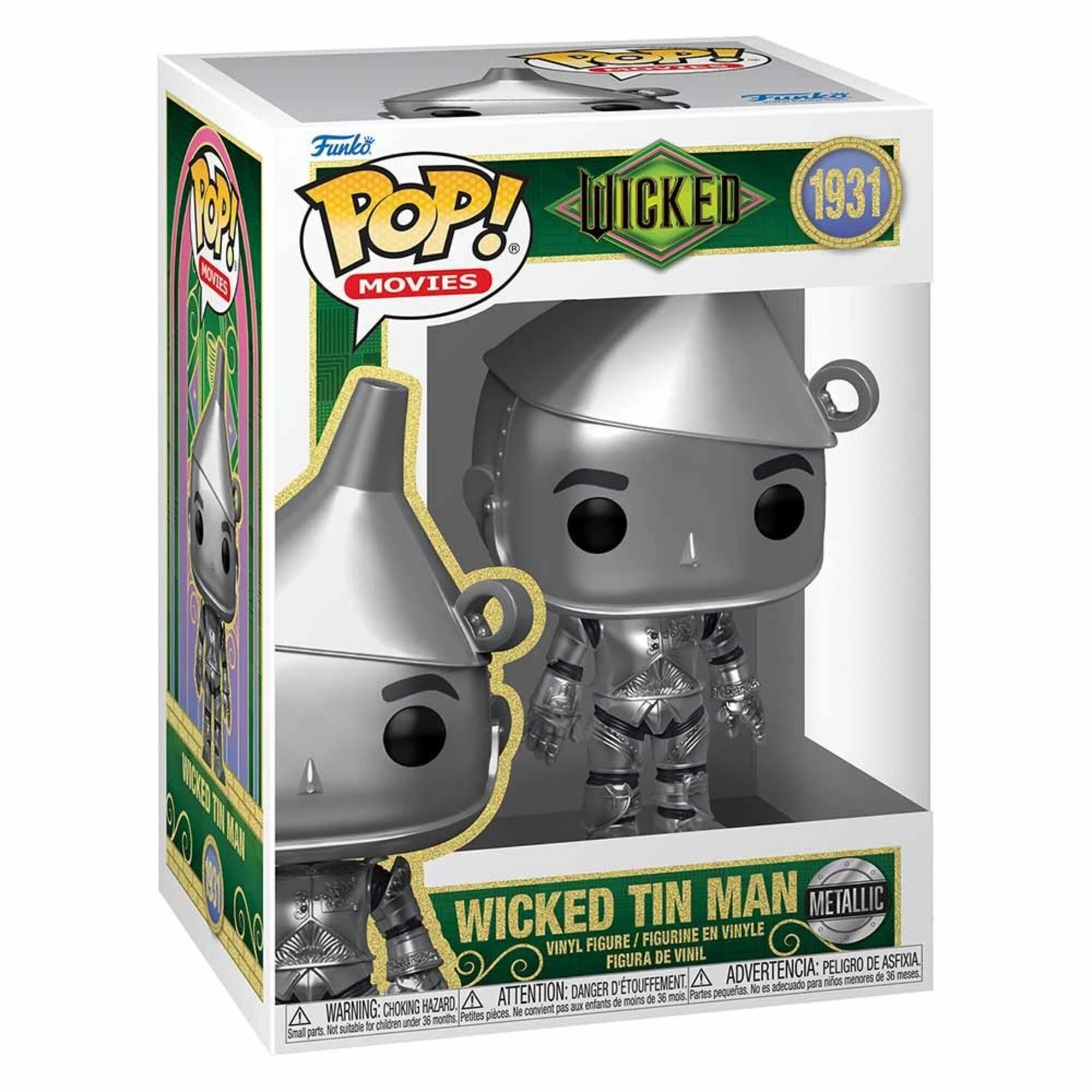 2 Wicked: For Good - Tin Man Metallic Pop! Vinyl Figure, 2 of 2