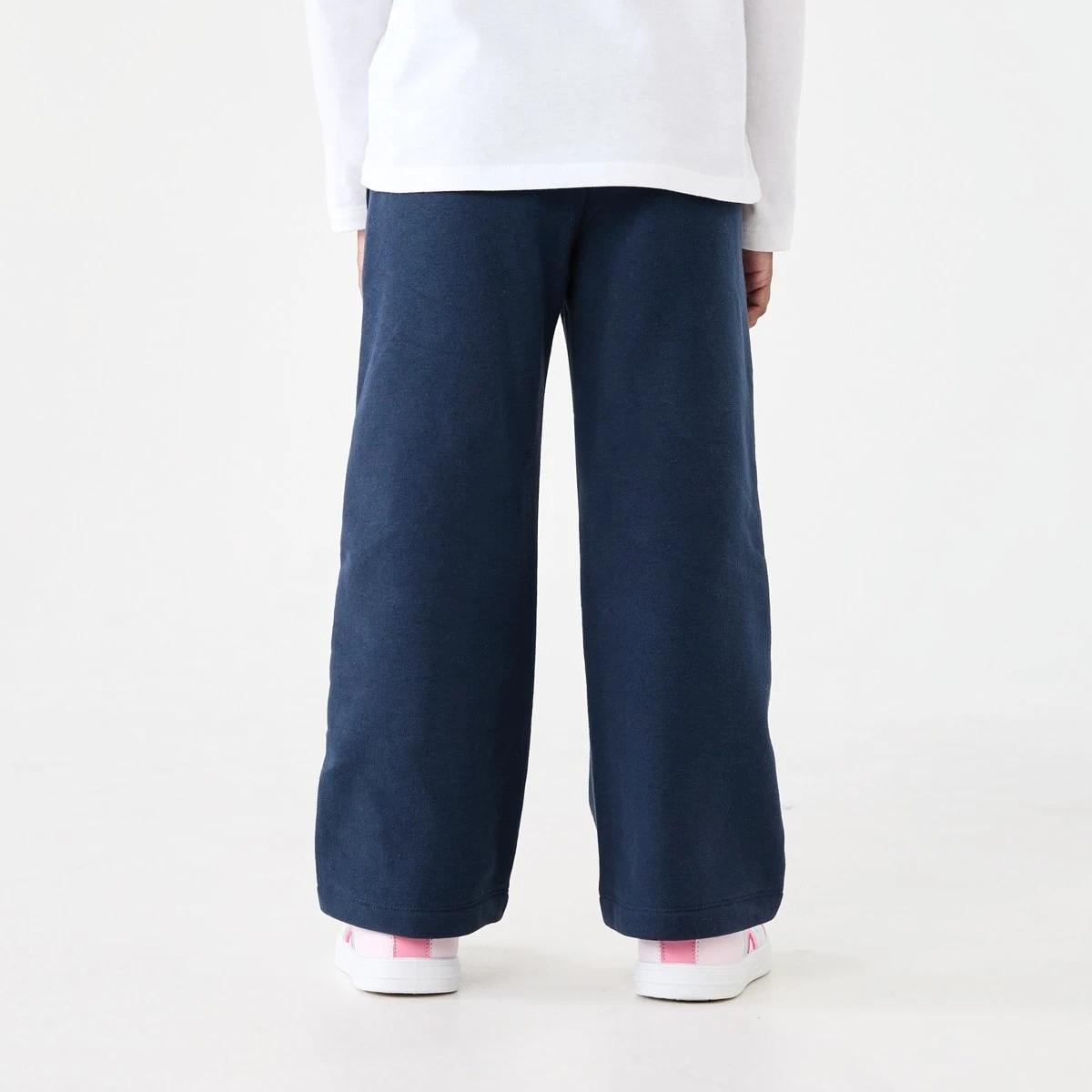 2 Wide Leg Trackpants Dress Navy, 2 of 8