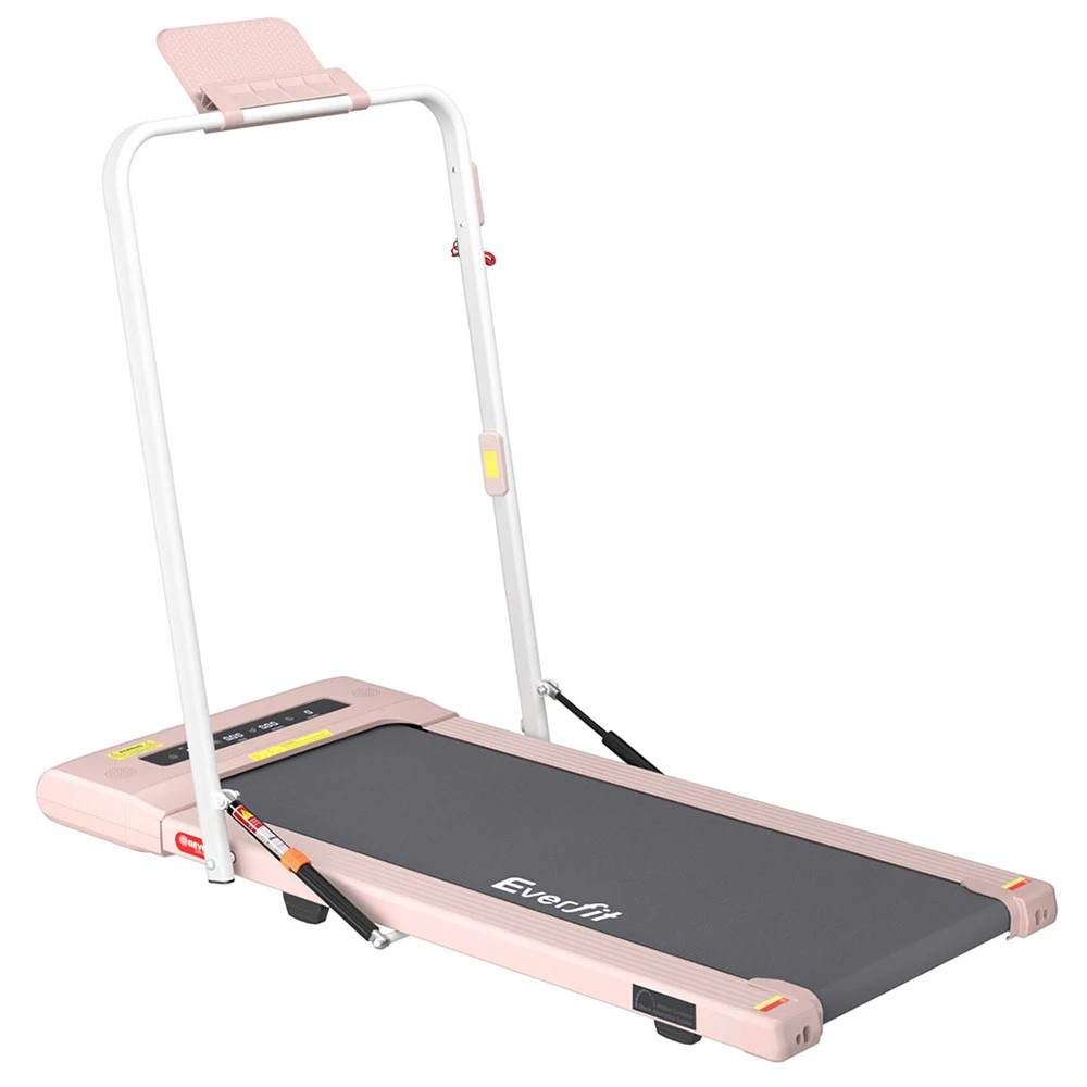 1 Everfit Treadmill Electric Walking Pad Under Desk Home Gym Fitness 400mm - Pink, 1 of 6