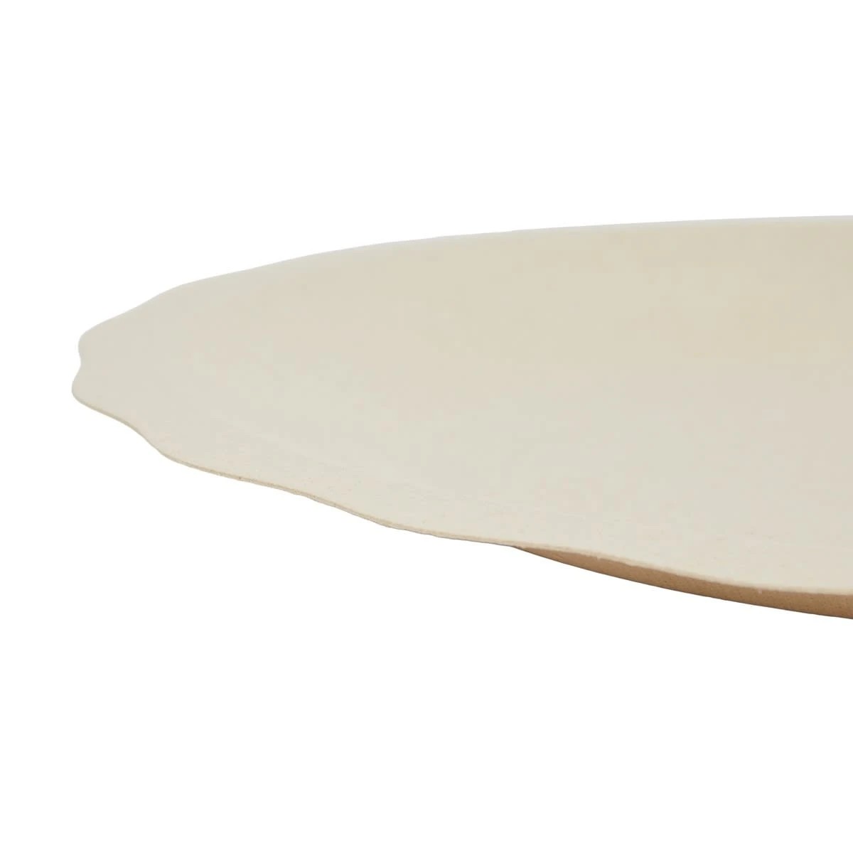 4 2 Piece Sugarcane Pulp Scalloped Platters, 4 of 5