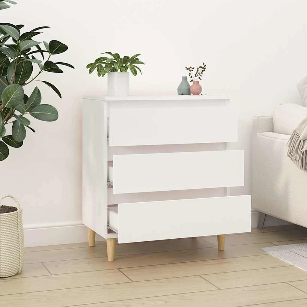3 vidaXL Sideboard with Ample Storage Ample Storage - White, 3 of 10