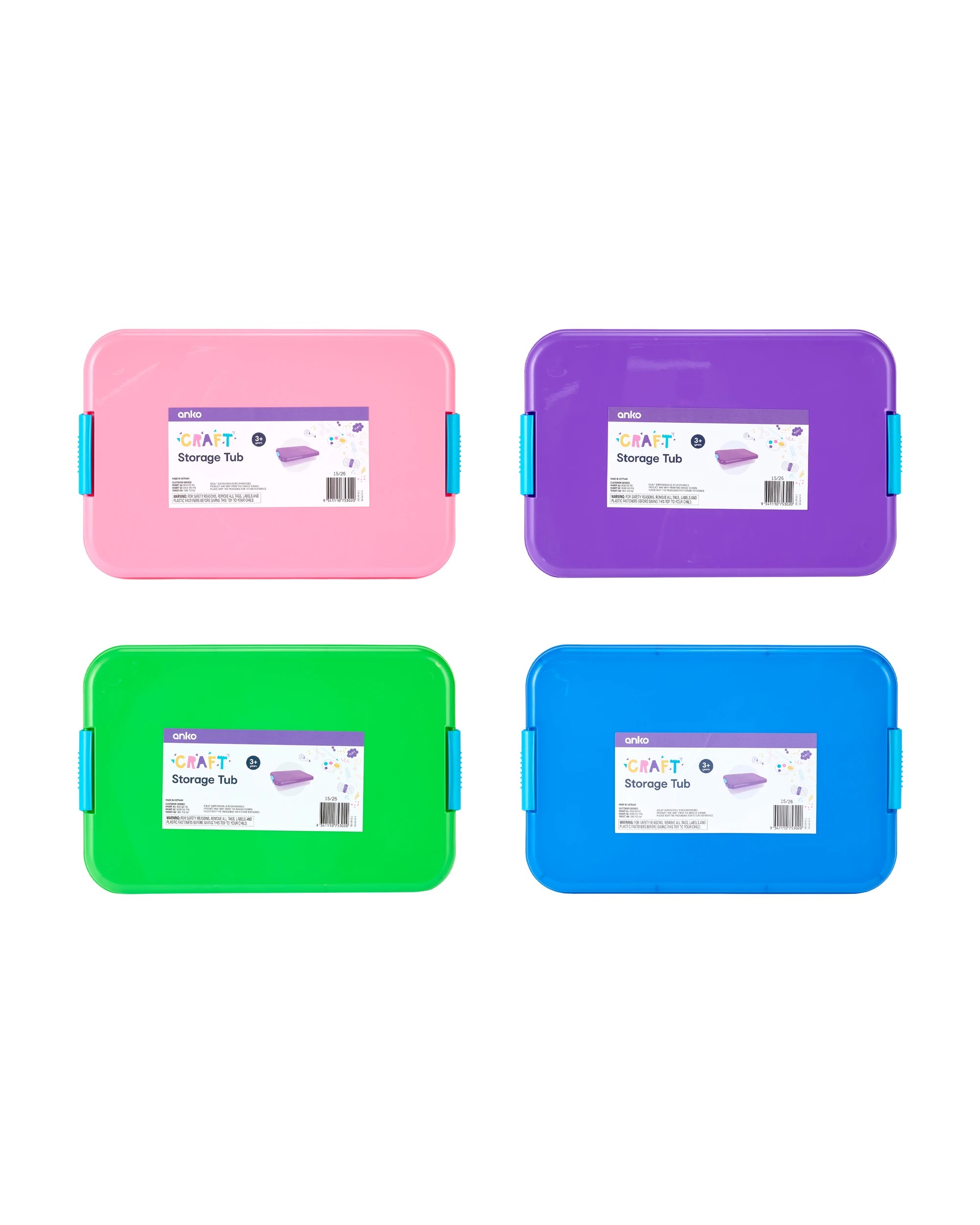 7 Storage Tub - Assorted, 7 of 7