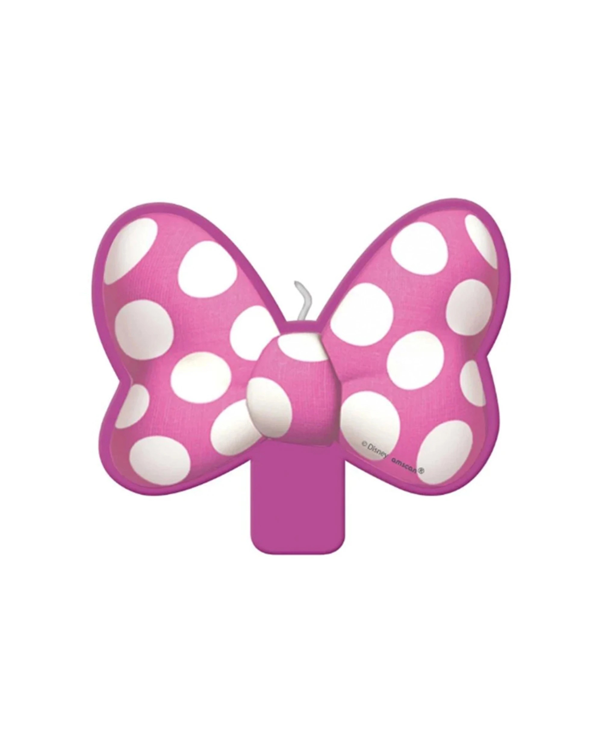 1 Anagram Candle Birthday Cake Decoration Minnie Mouse Forever - Multi, 1 of 1