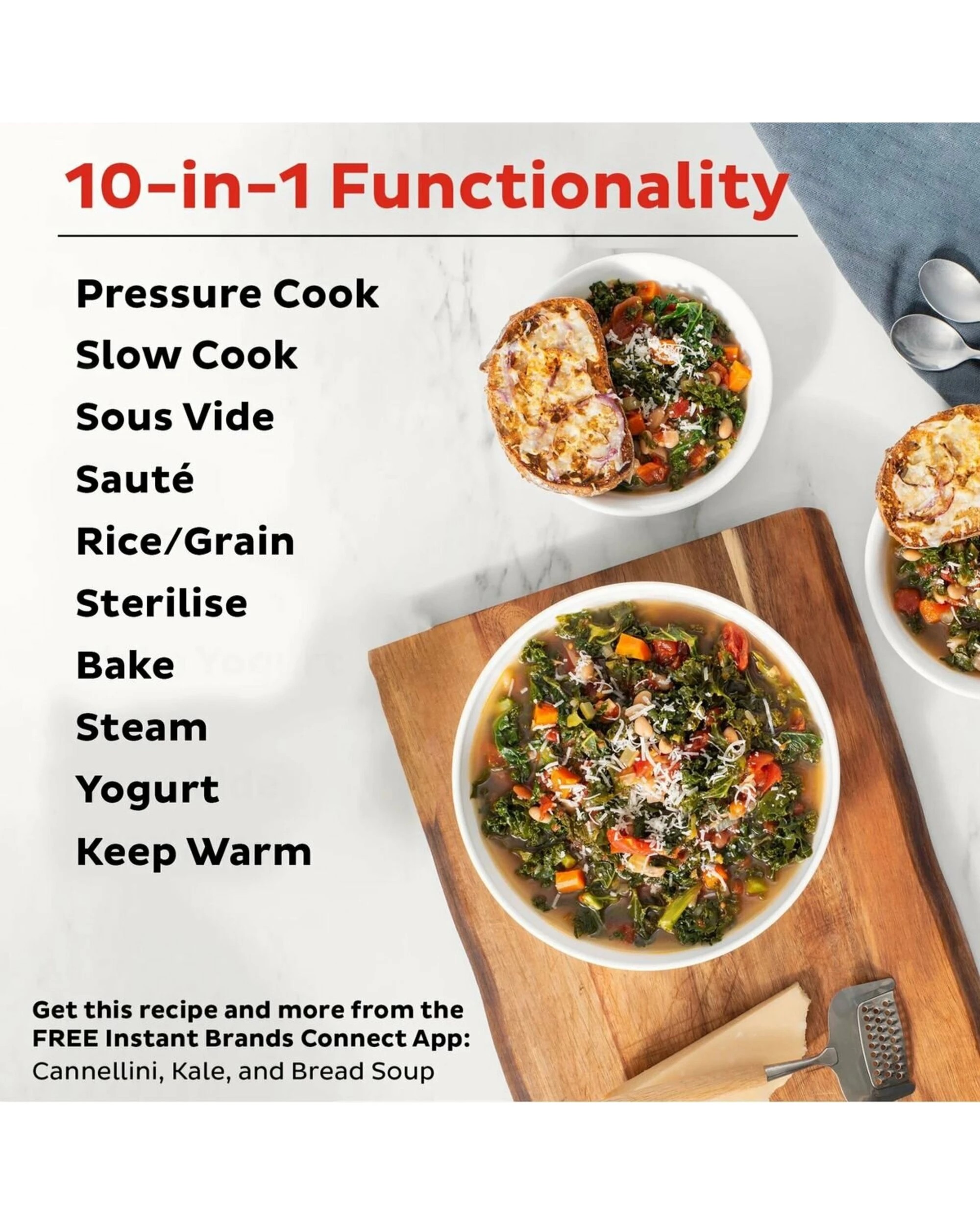 4 Instant Pot Pro Multi-Cooker 5.7Ltr-Black, 4 of 5