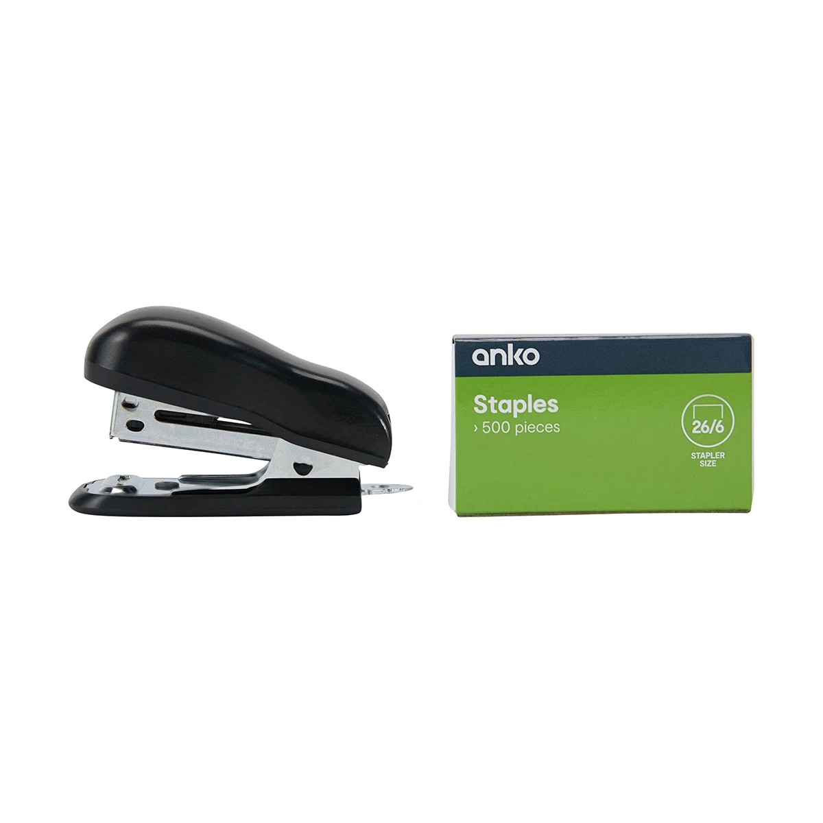 1 Mini Stapler Set - Black, 1 of 8