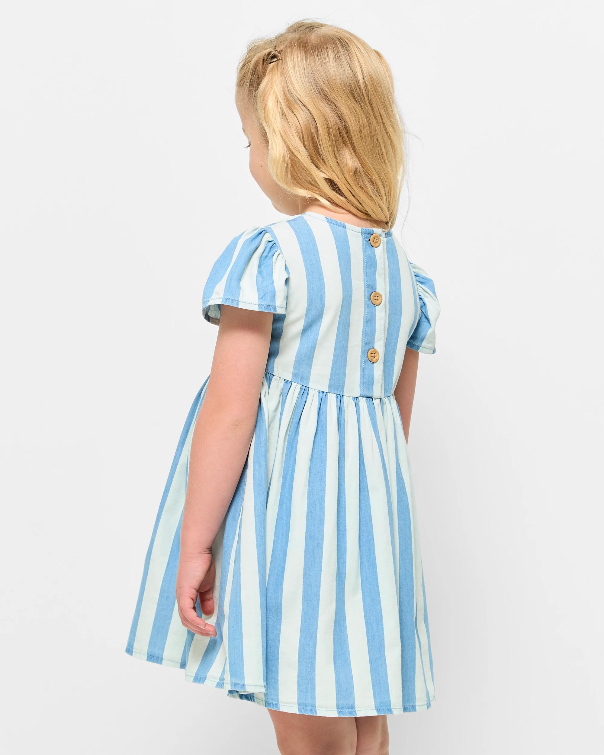 3 Target Australian Cotton Stripe Dress BLUE / STRIPE, 3 of 5