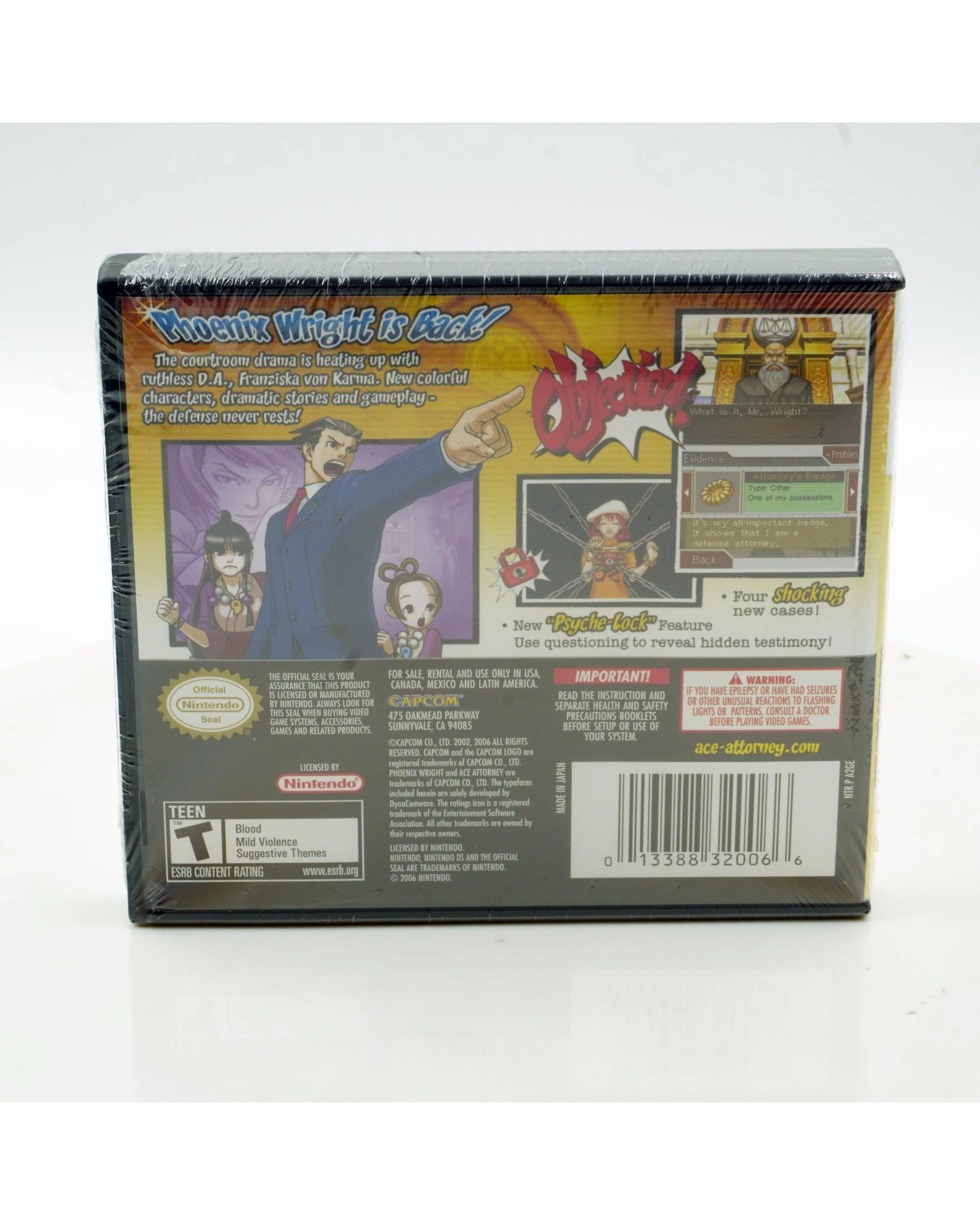 6 Phoenix Wright Ace Attorney: Justice for All - DS, 6 of 8