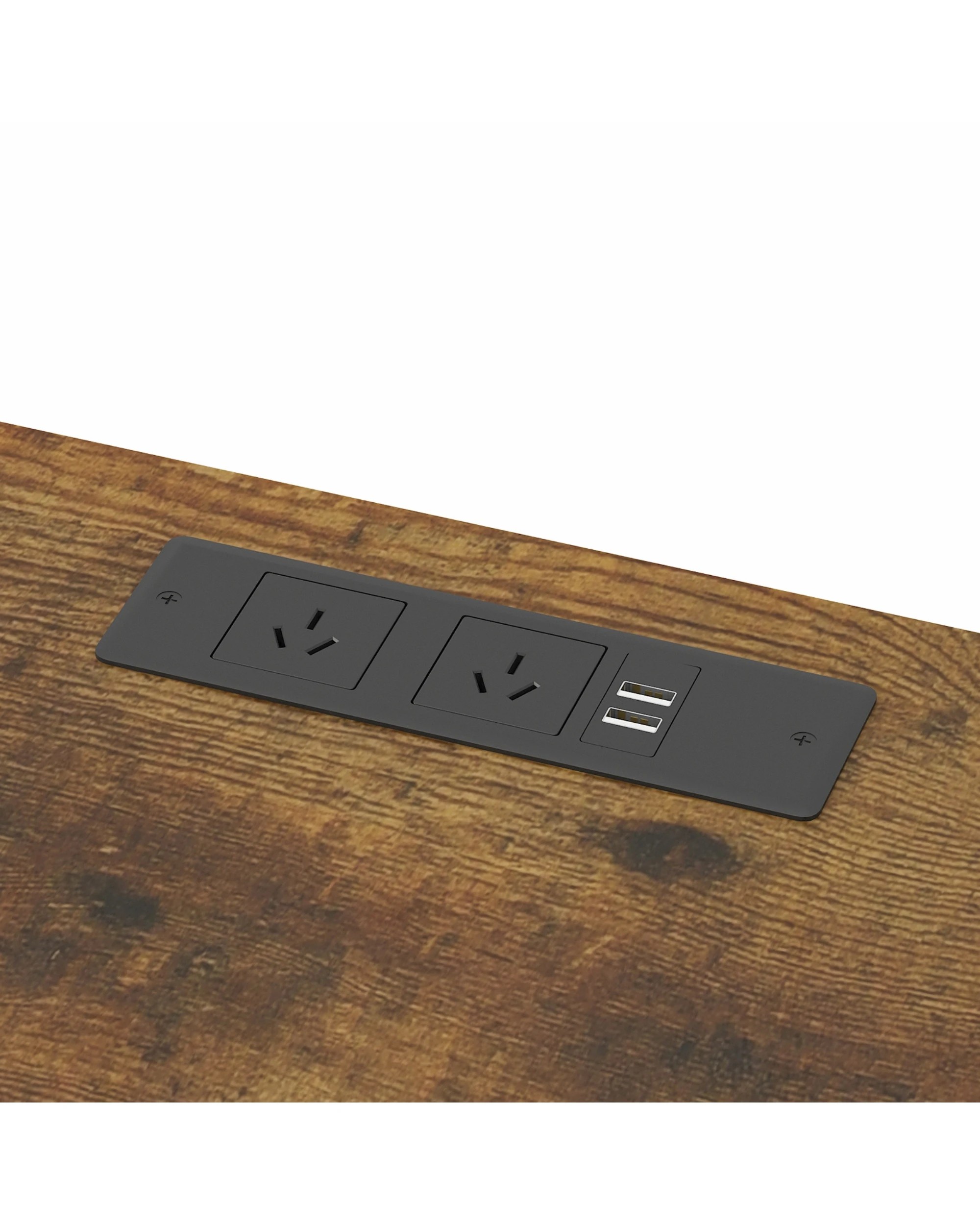 6 Advwin 180cm TV Cabinet LED Entertainment Unit Stand w/ Power Outlet & Drawer Media Console Table Walnut, 6 of 8