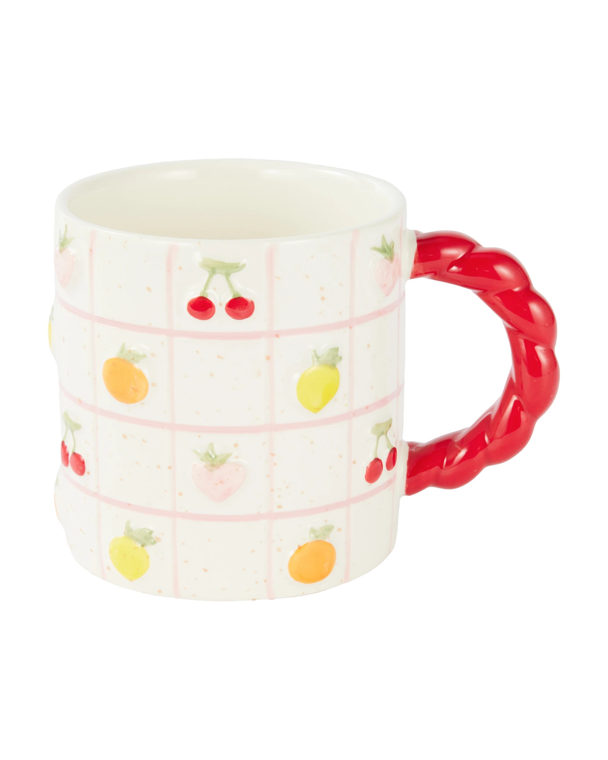 1 Mixed Fruit Grid Mug, 1 of 3