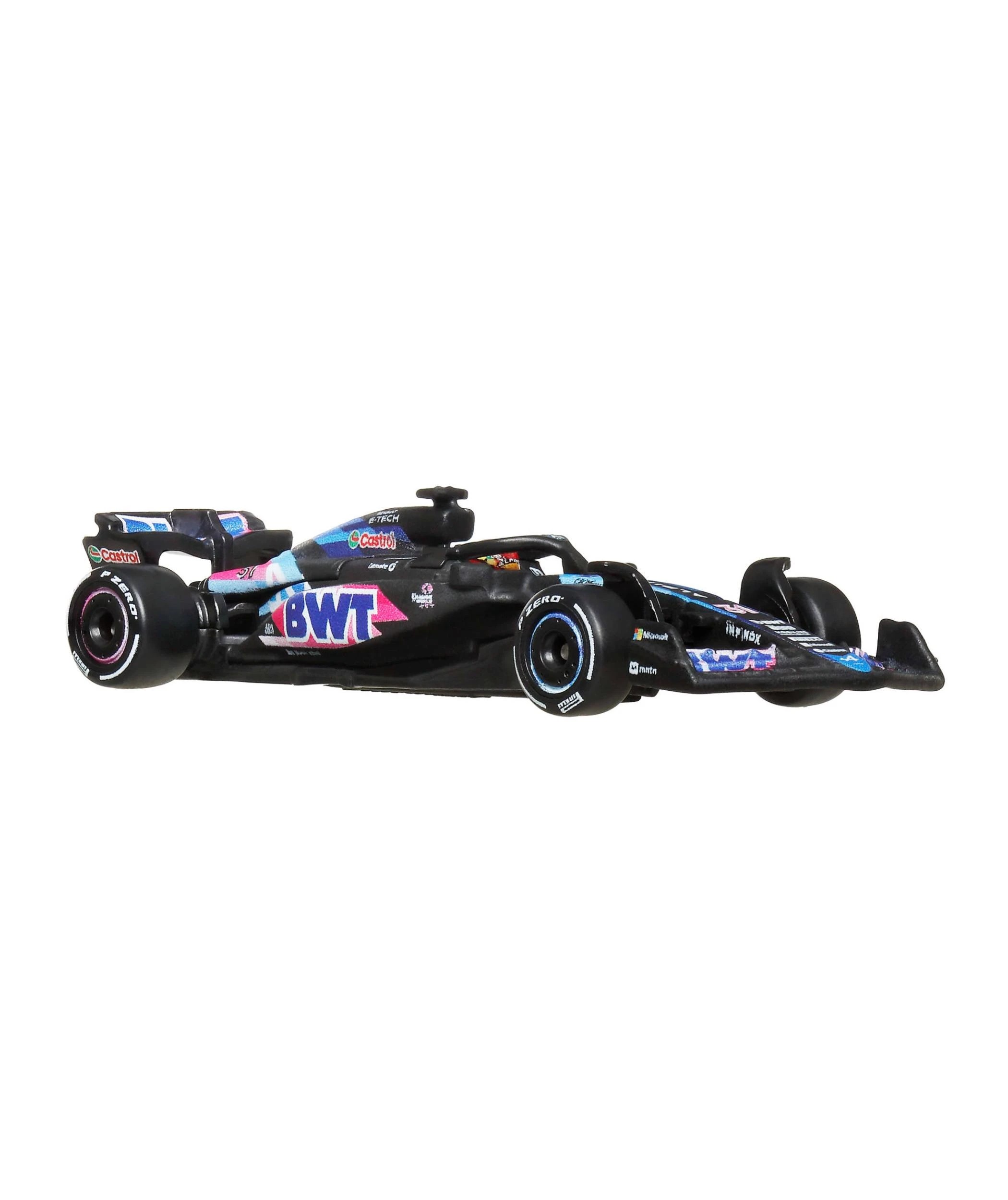 3 Hot Wheels Premium 2024 Die-Cast Formula 1 Race Car - Assorted - White, 3 of 6