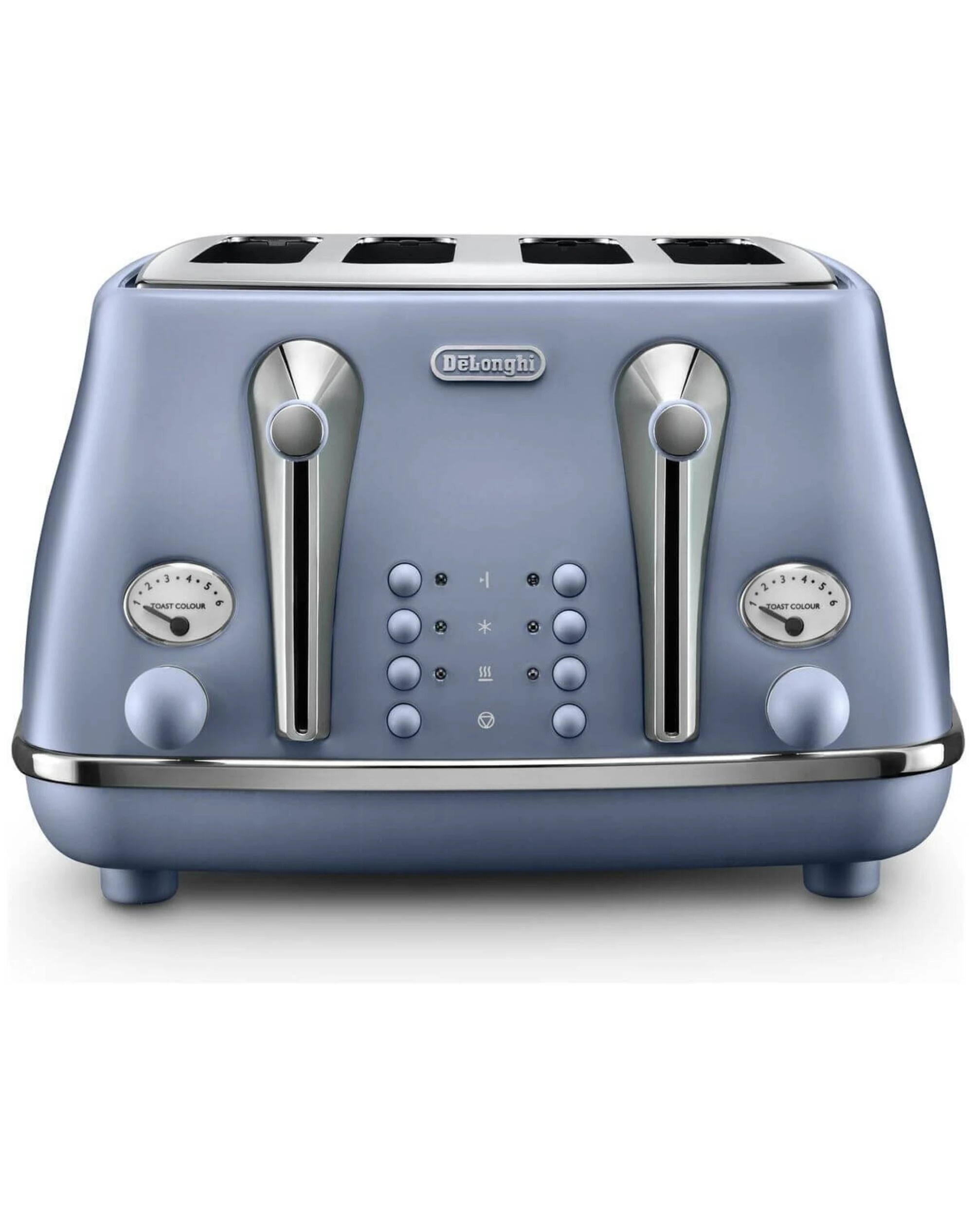 1 De'Longhi Icona Capitals 4 Slice Toaster Amsterdam Blue, 1 of 4