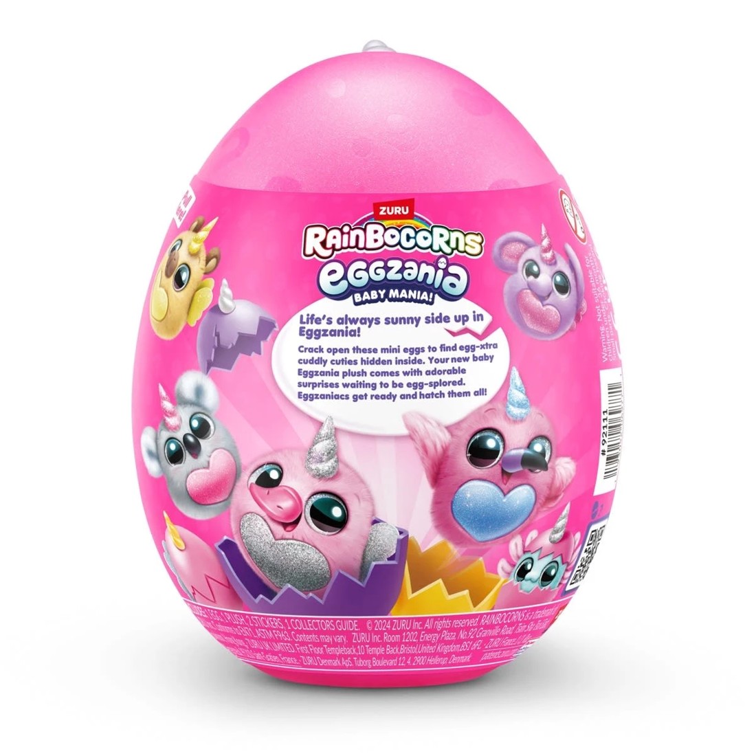 5 Zuru Rainbocorns Eggzania Baby Mania! - Assorted, 5 of 7