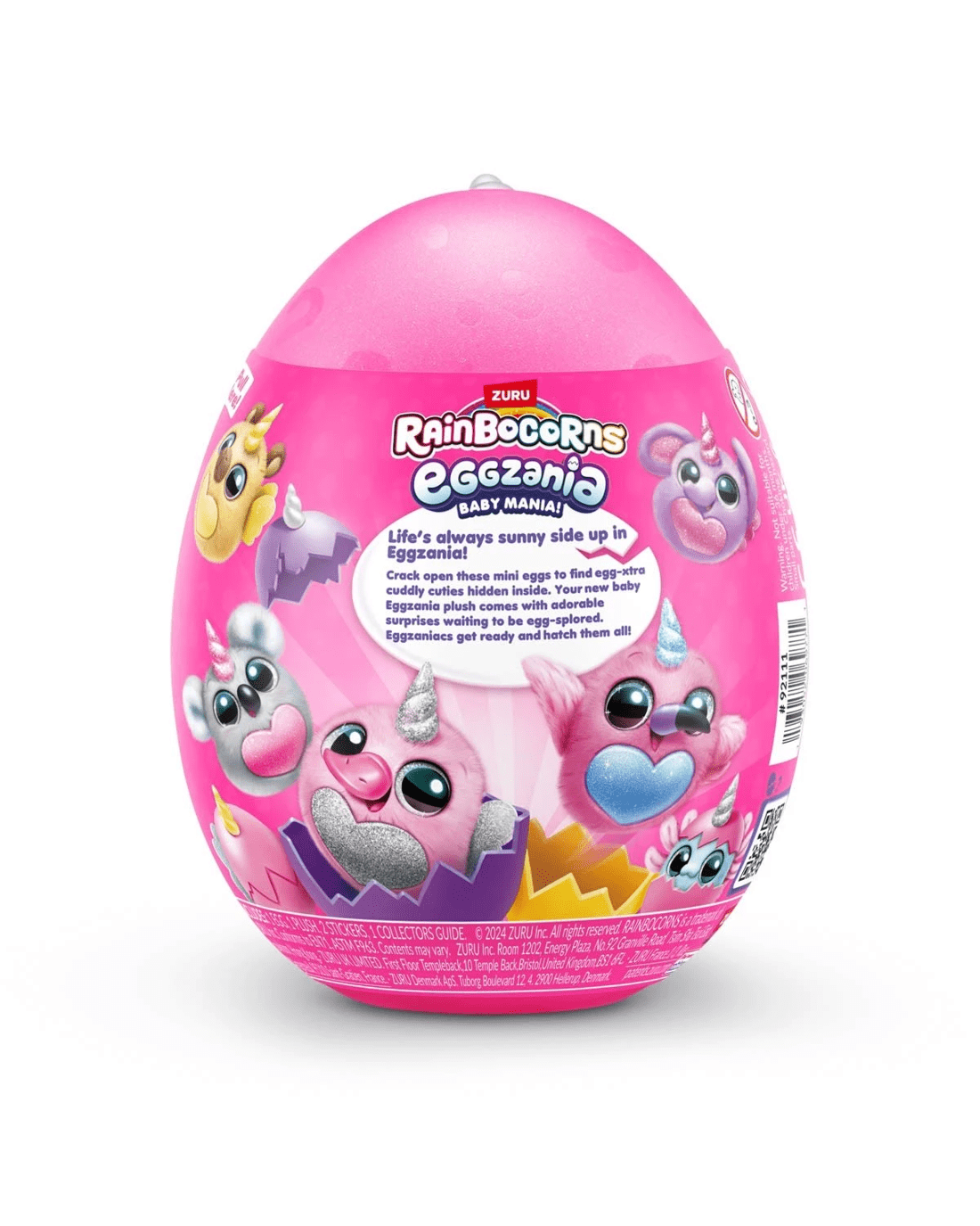 5 Zuru Rainbocorns Eggzania Baby Mania! - Assorted, 5 of 7