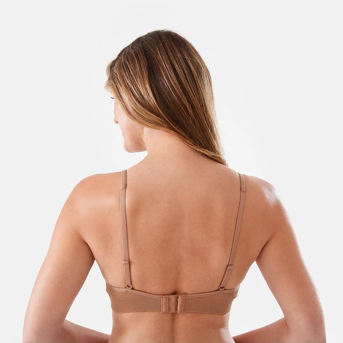3 Seamfree Rib T-shirt Bra SOFT CLAY, 3 of 6