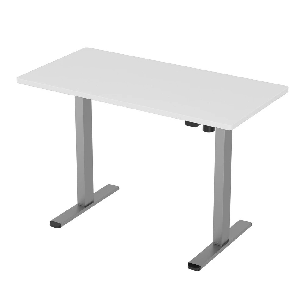 1 Artiss Standing Desk Motorised 120CM - White, 1 of 6