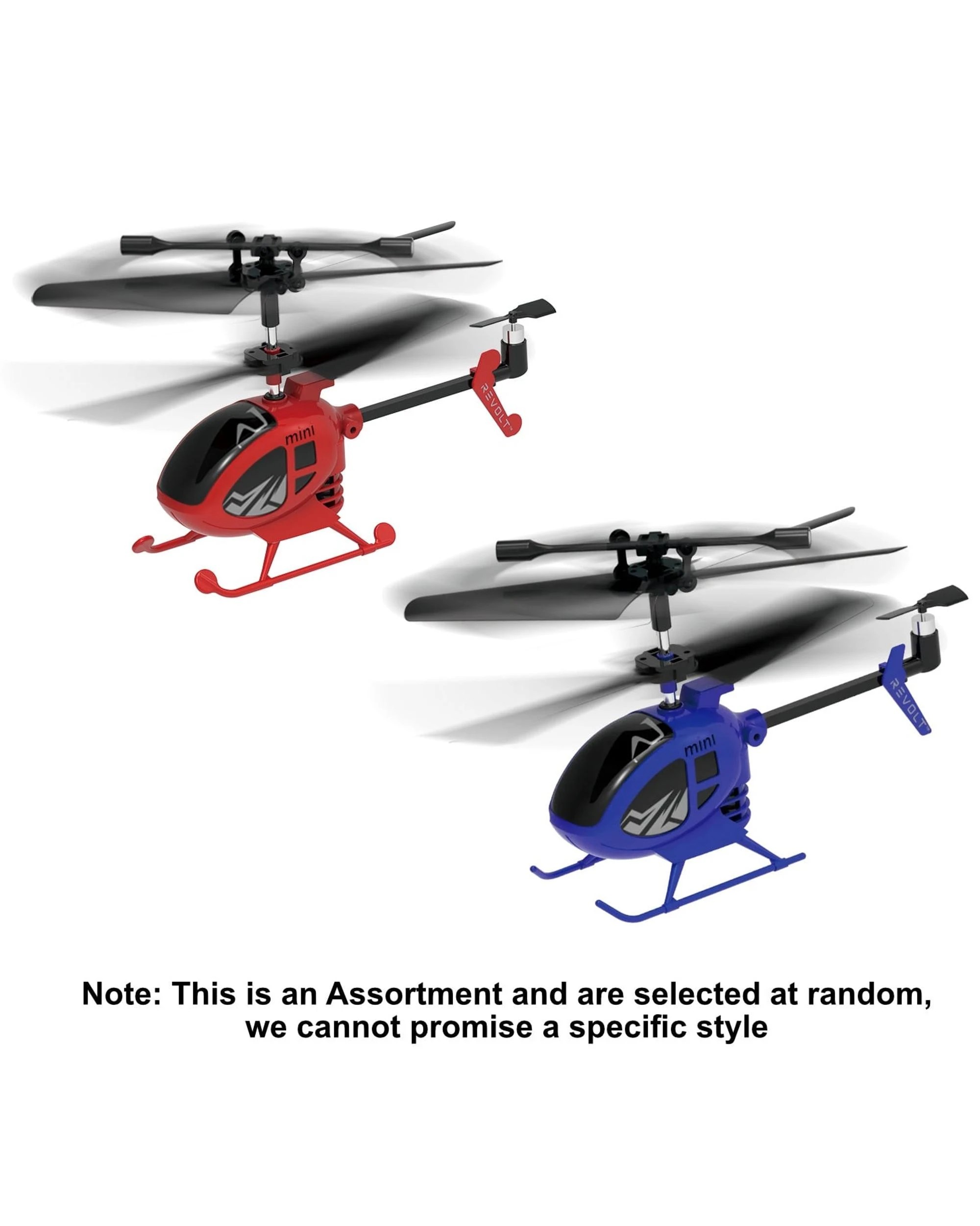 2 Revolt RC Mini Heli Radio Control Helicopter Assortment, 2 of 6