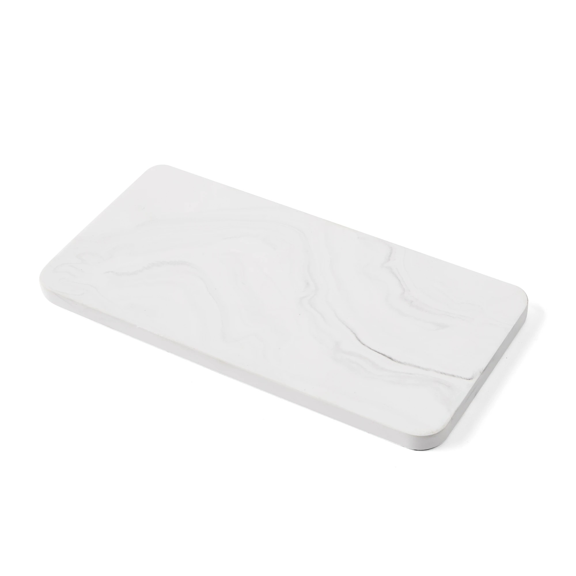 3 Marble Look Toothbrush Holder and Tray, 3 of 8