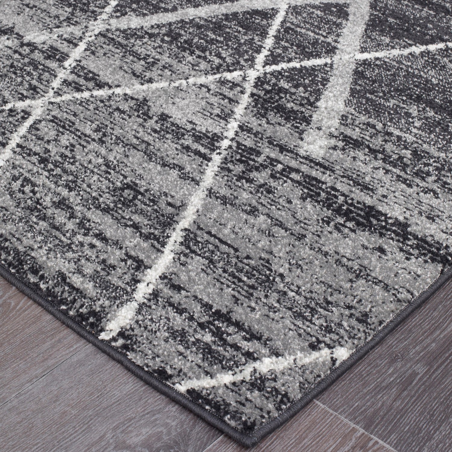 3 Common Ground Rugs Bluebay 452 330x240 cm Rug - Charcoal, 3 of 7