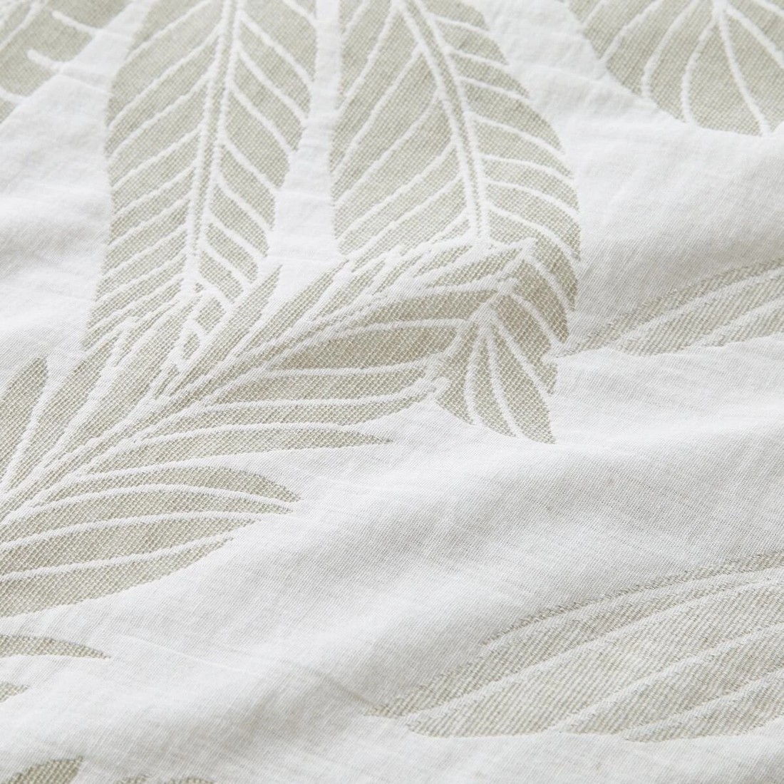 3 Palm Cotton Quilt Cover Set - Queen Bed, 3 of 6