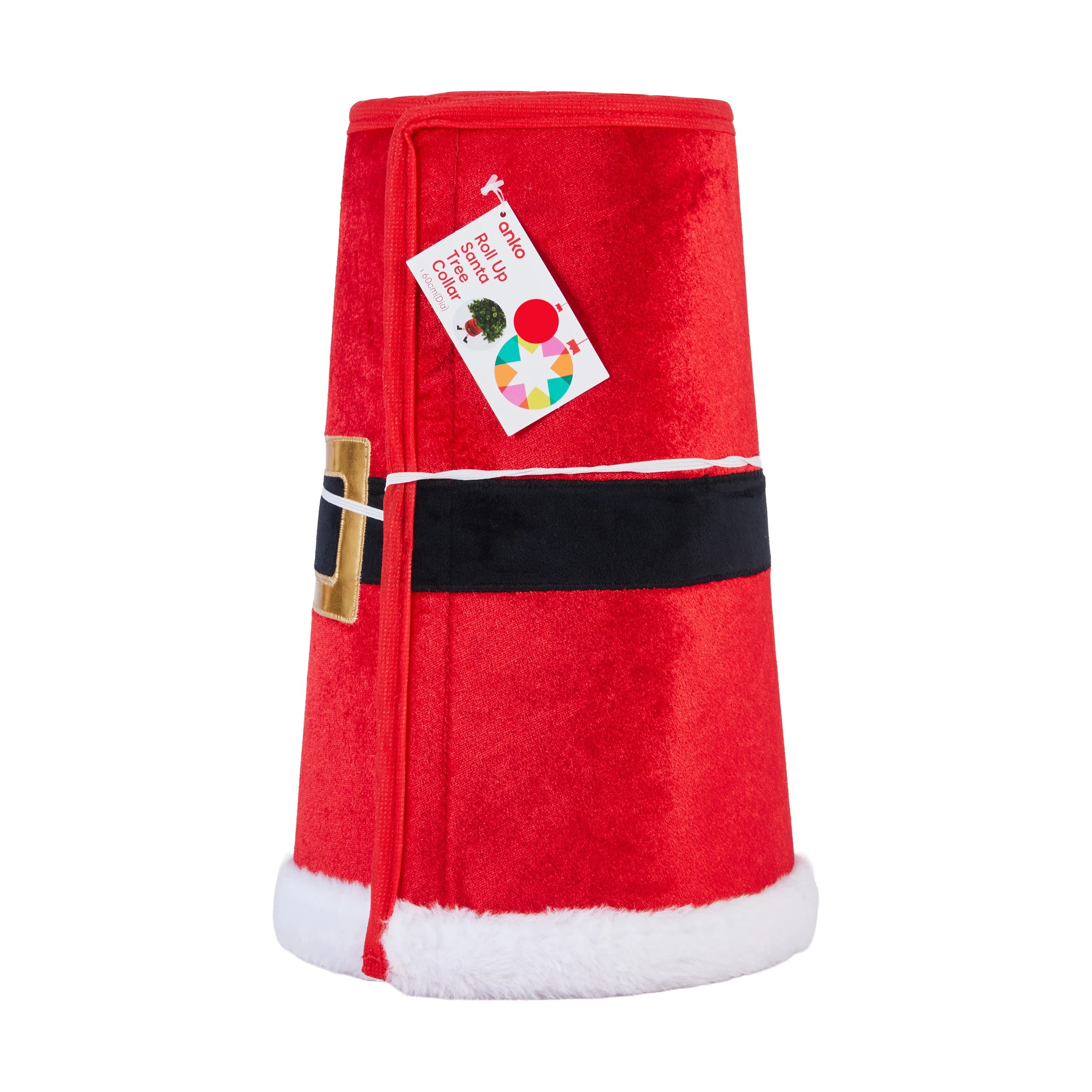 5 Roll Up Santa Tree Collar, 5 of 5