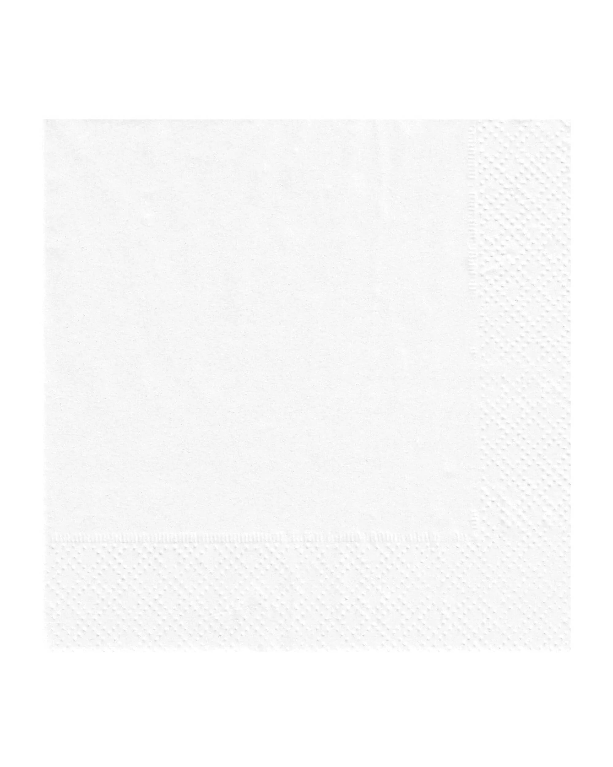 1 Alpen Cocktail Napkins Serviettes Pack of 50 - White, 1 of 1
