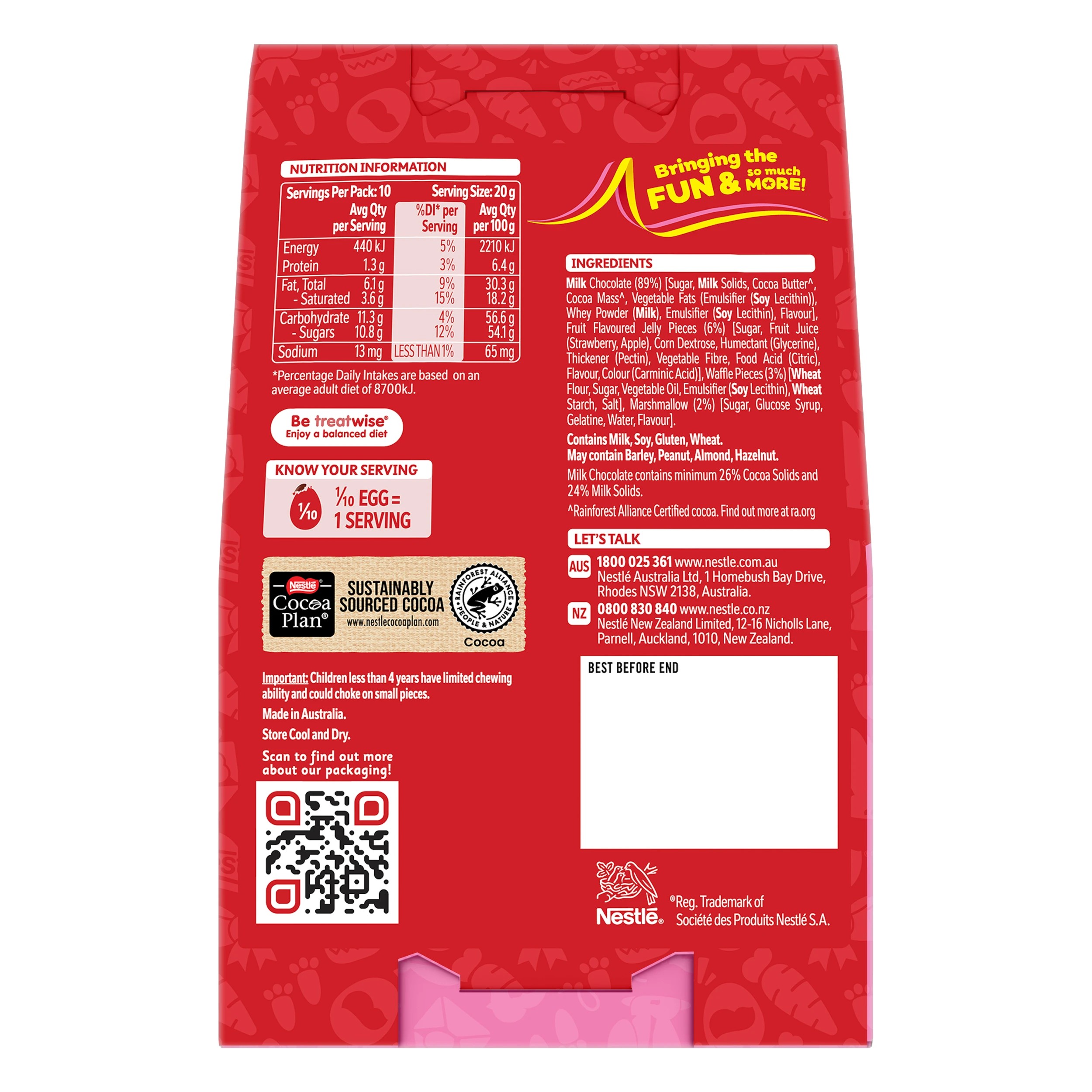 2 Nestle Allen's Rocky Road Egg Casket 200g, 2 of 2