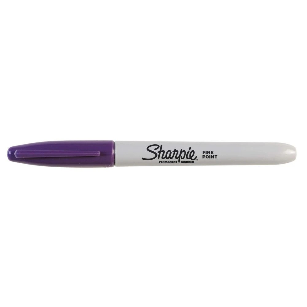 2 Sharpie Fine Permanent Marker Purple, 2 of 3