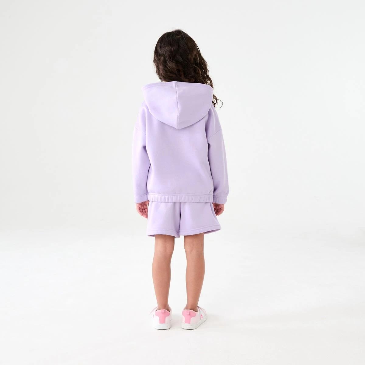 7 Fleece Shorts PASTEL LILAC, 7 of 7