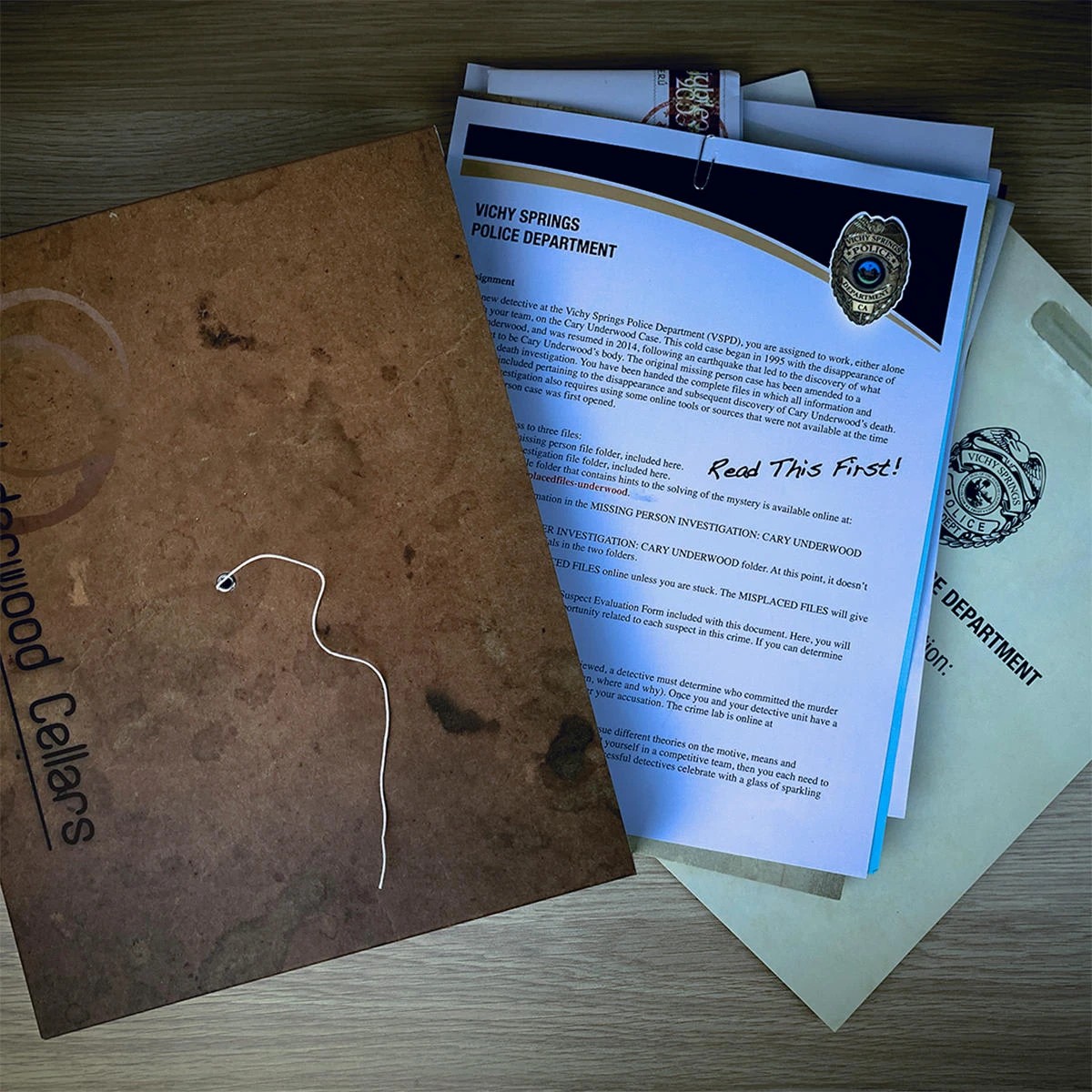 2 Murder Mystery Party Case Files - Assorted, 2 of 4