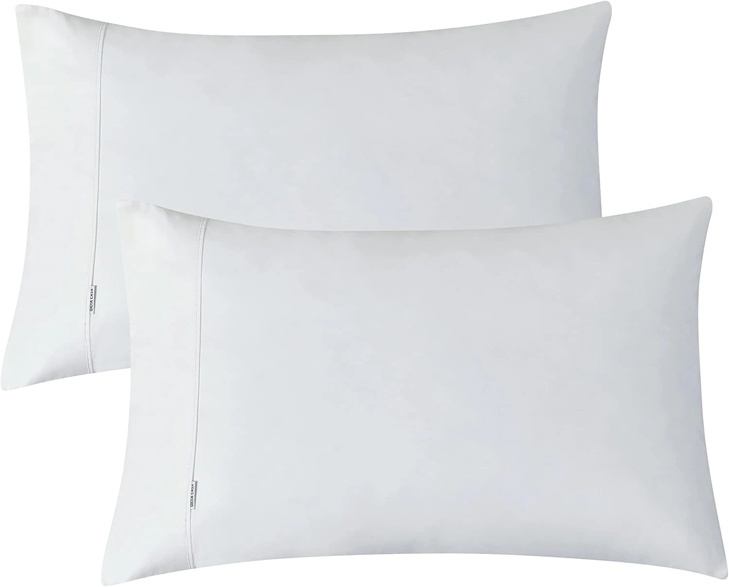 4 Gioia Casa Vintage Washed Cotton Sheet Set Soft Breathable - Double Bed - White, 4 of 4