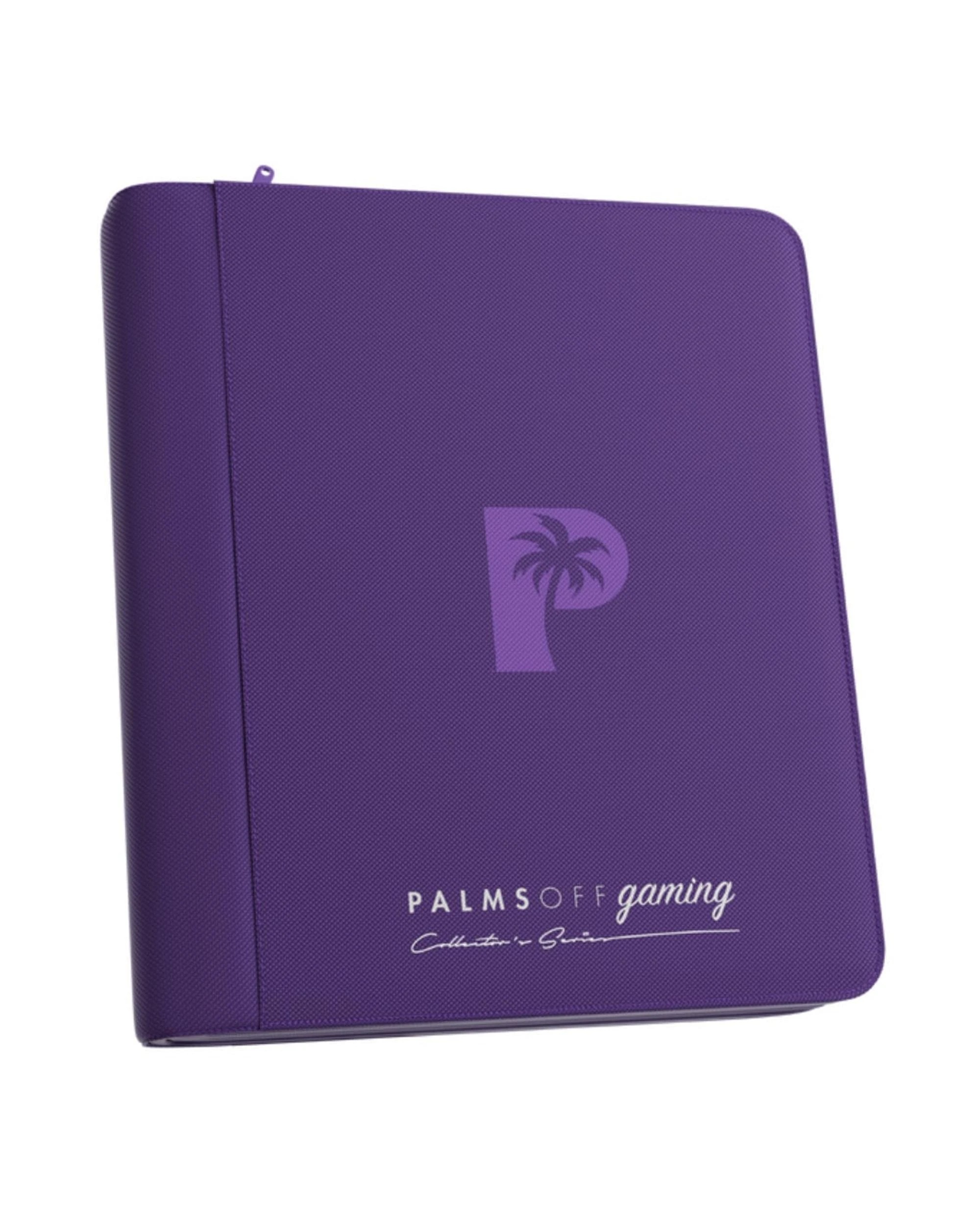 2 Palms Off Gaming Collector's Series 4 Pocket Zip Top Loader Binder Purple - Purple, 2 of 8