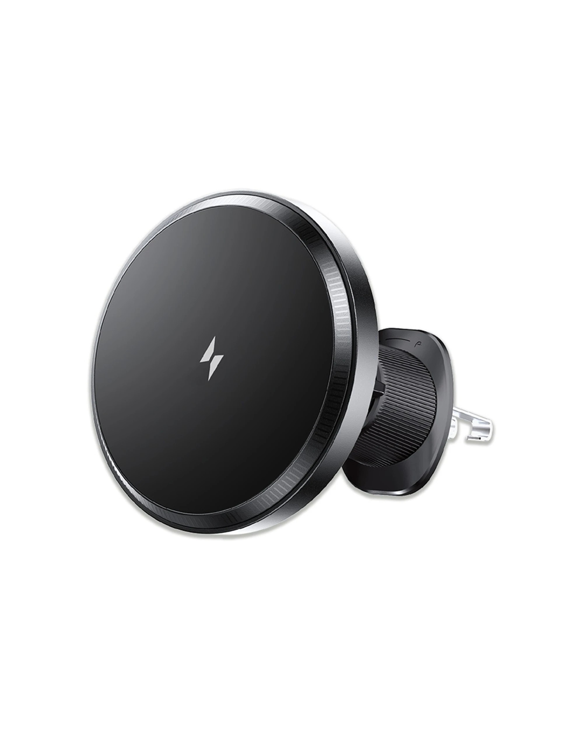 2 Sansai Magnetic Car Charger MagSafe Compatible Fast Wireless 15W - Black, 2 of 3