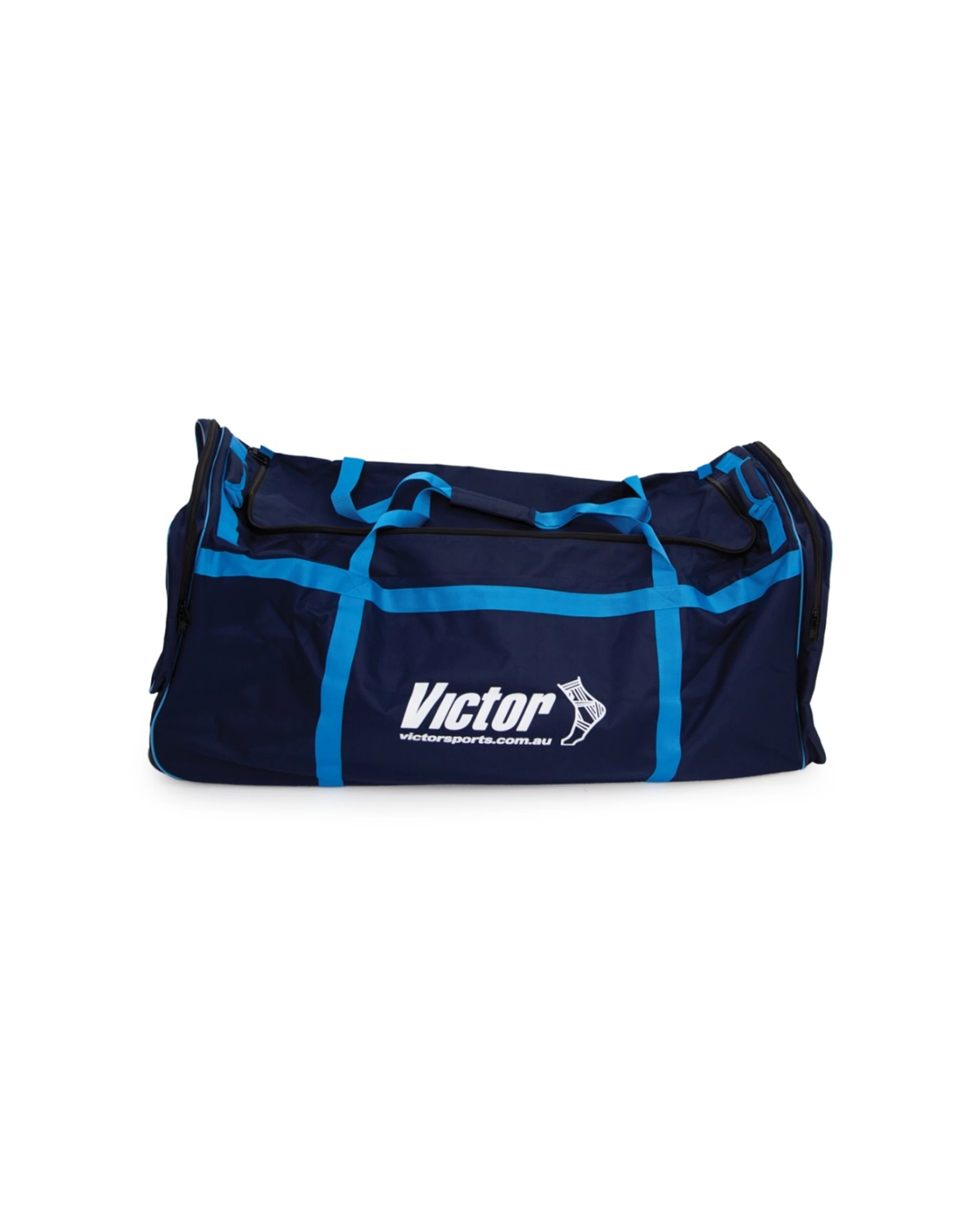 3 Victor Sports Trolley Bag Competition Equipment Storage With Wheels - Blue, 3 of 3